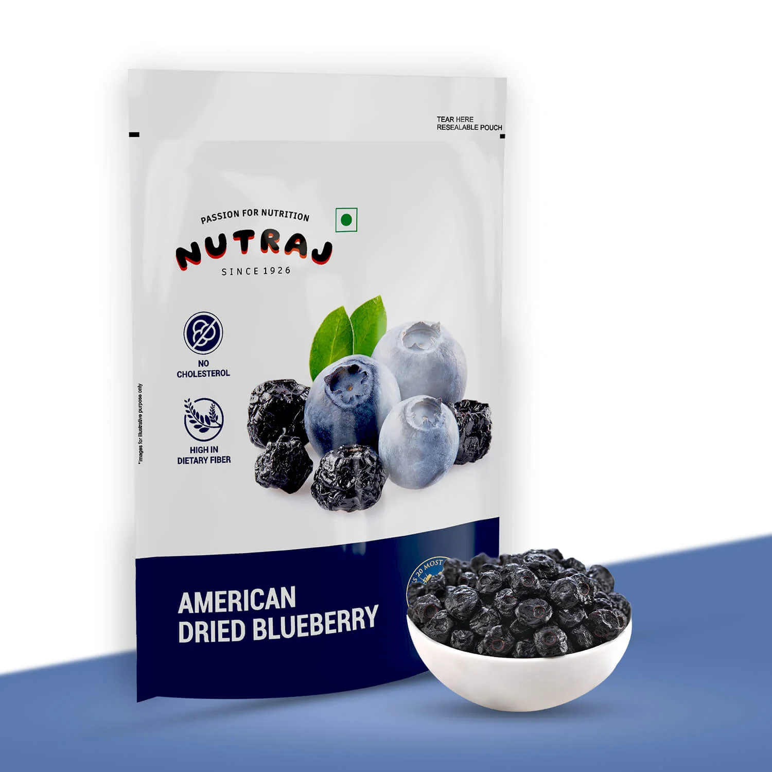 Berries Combo Pack of 2 – Nutraj Blueberry 150 g & Cranberry 180 g (Total 330 g) - Image 6