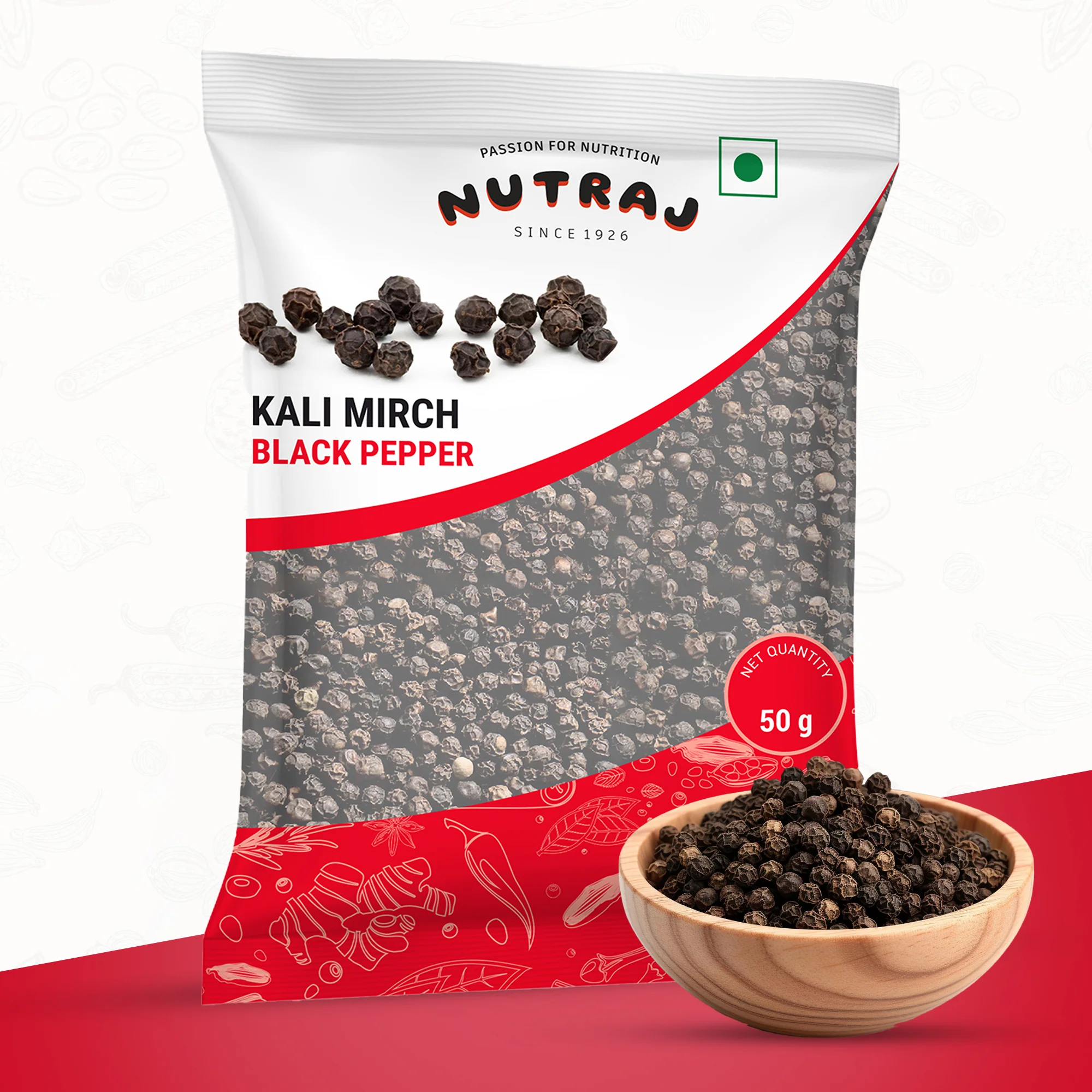 Nutraj Whole Spices Combo Pack Black Pepper 100g (50g x 2) & Clove 100g (50g x 2) - Image 8