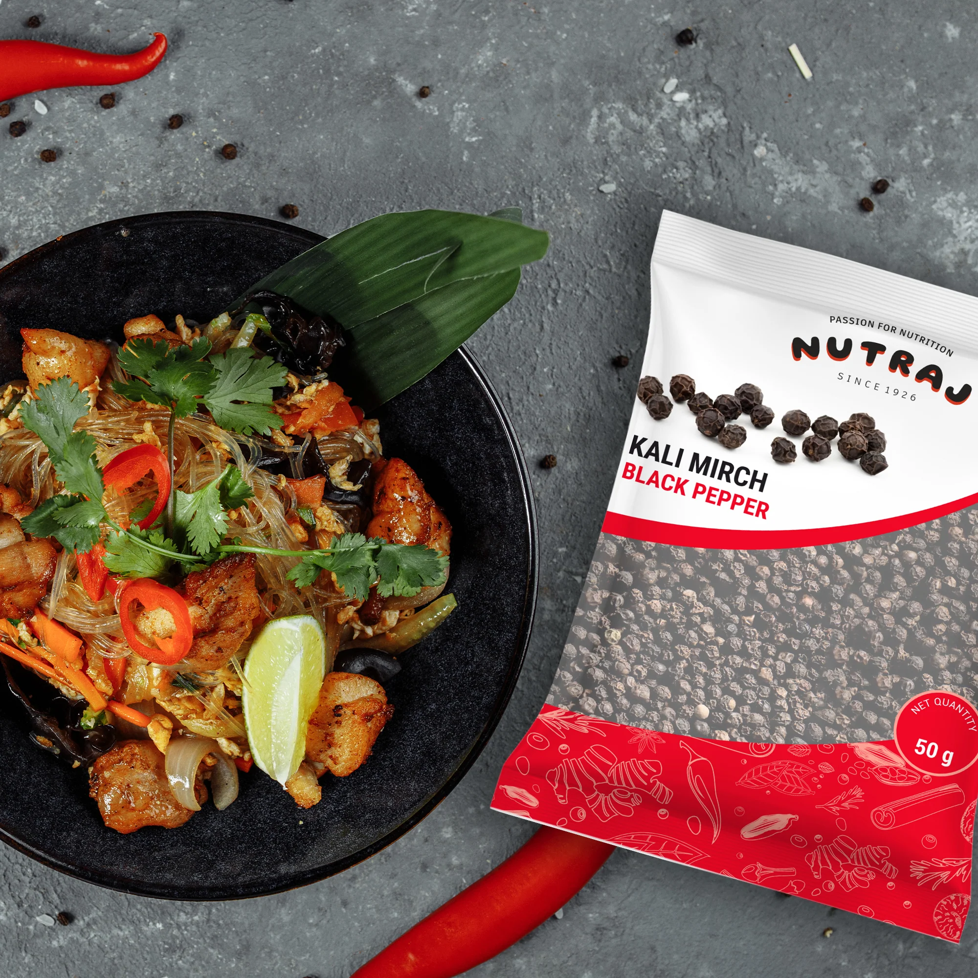 Nutraj Whole Spices Combo Pack Black Pepper 100g (50g x 2) & Clove 100g (50g x 2) - Image 9