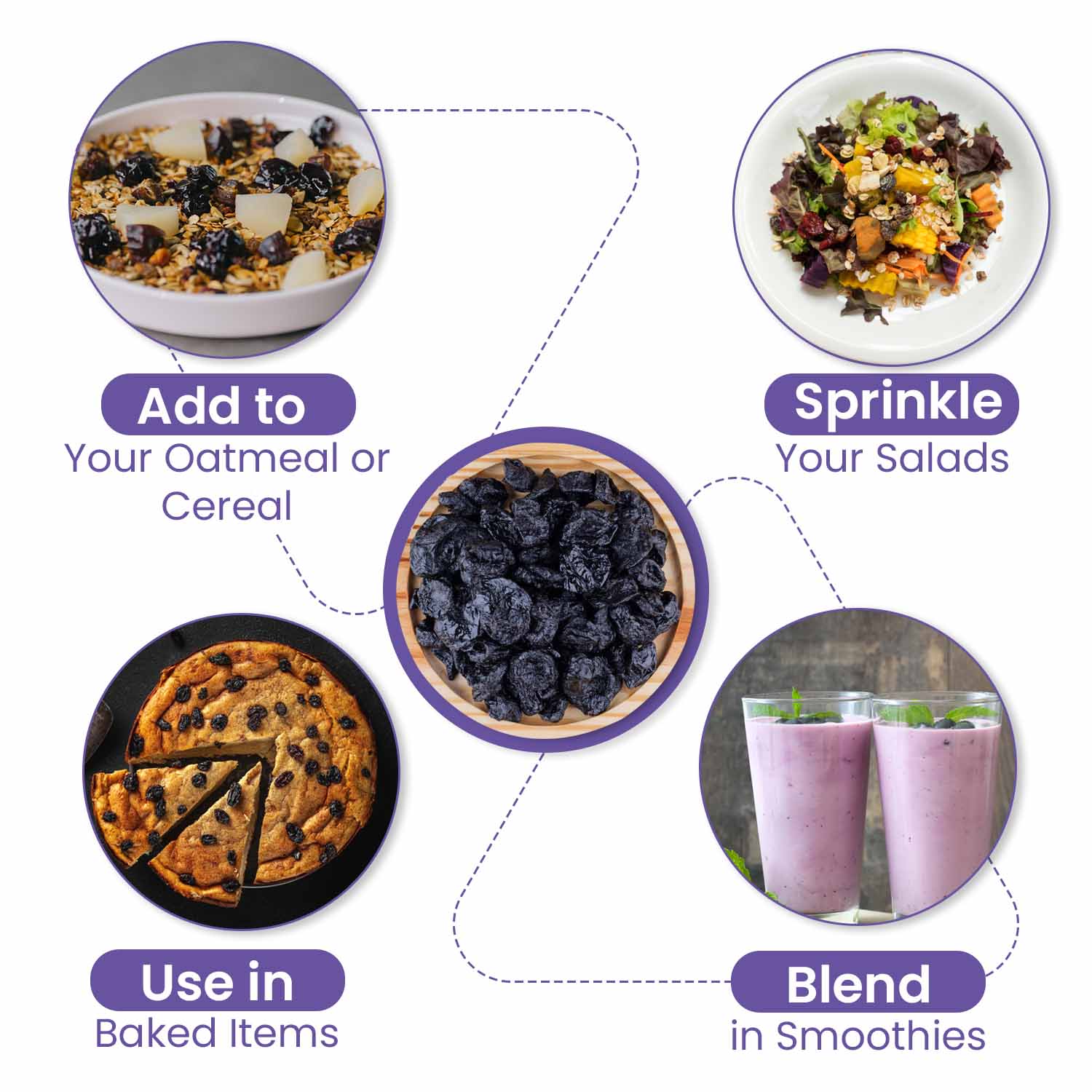 Nutraj Black Raisins 200gm (kishmish/kismis) - Image 7