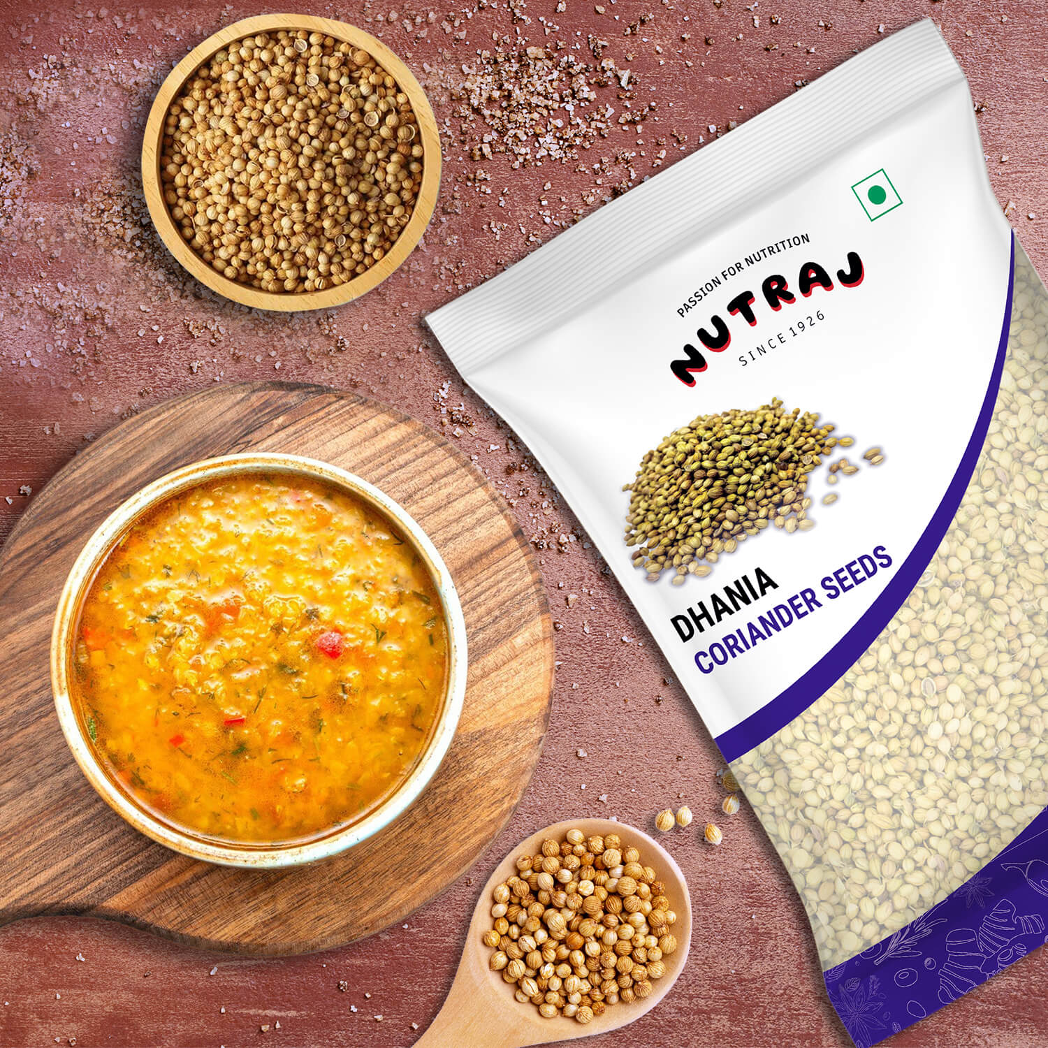 Nutraj Coriander Seeds (Dhaniya) 400gm - Image 6