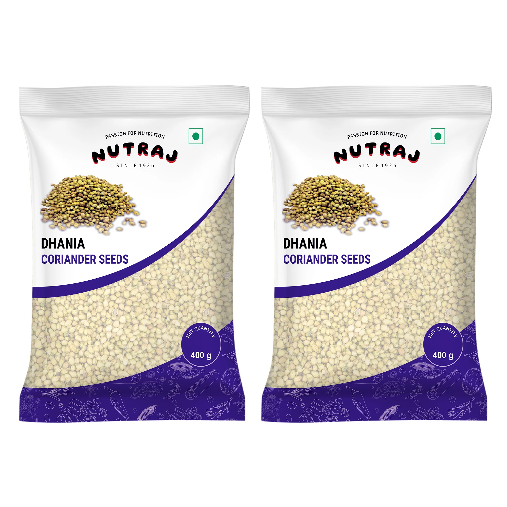 Nutraj Coriander Seeds (Dhaniya) 400gm - Image 8