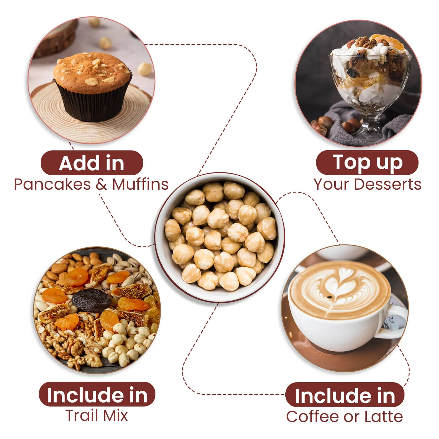 Nutraj Hazelnut 100gm (Pack of 2) - Image 5
