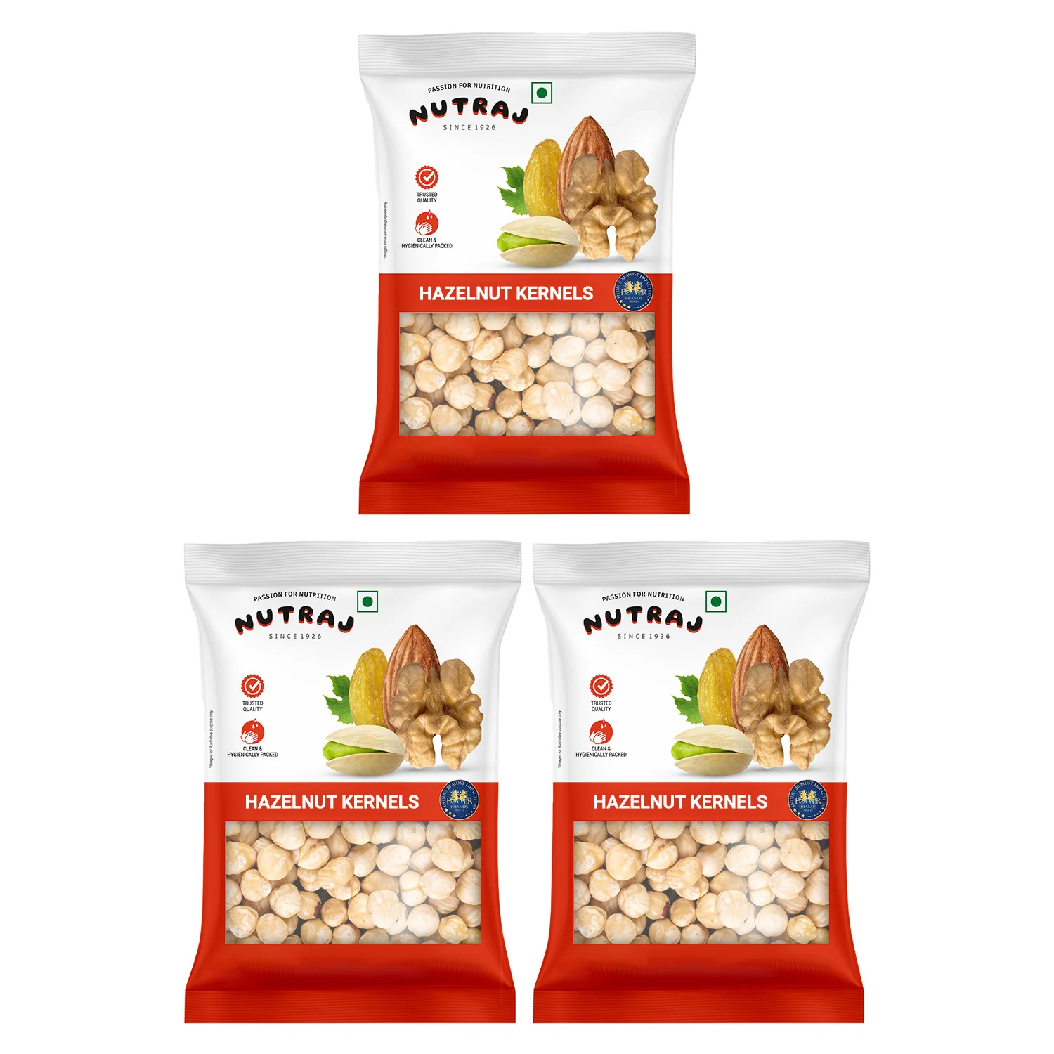 Nutraj Hazelnut Plain 100gm - Image 8
