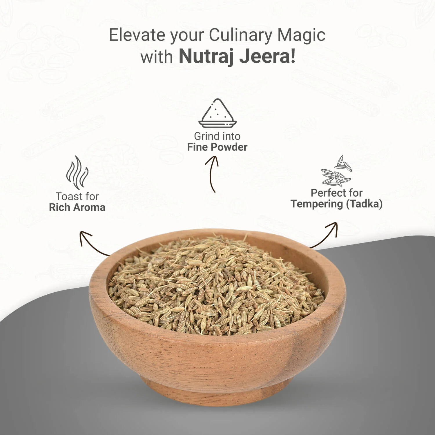 Nutraj Cumin Seeds (Jeera) 200gm - Image 4