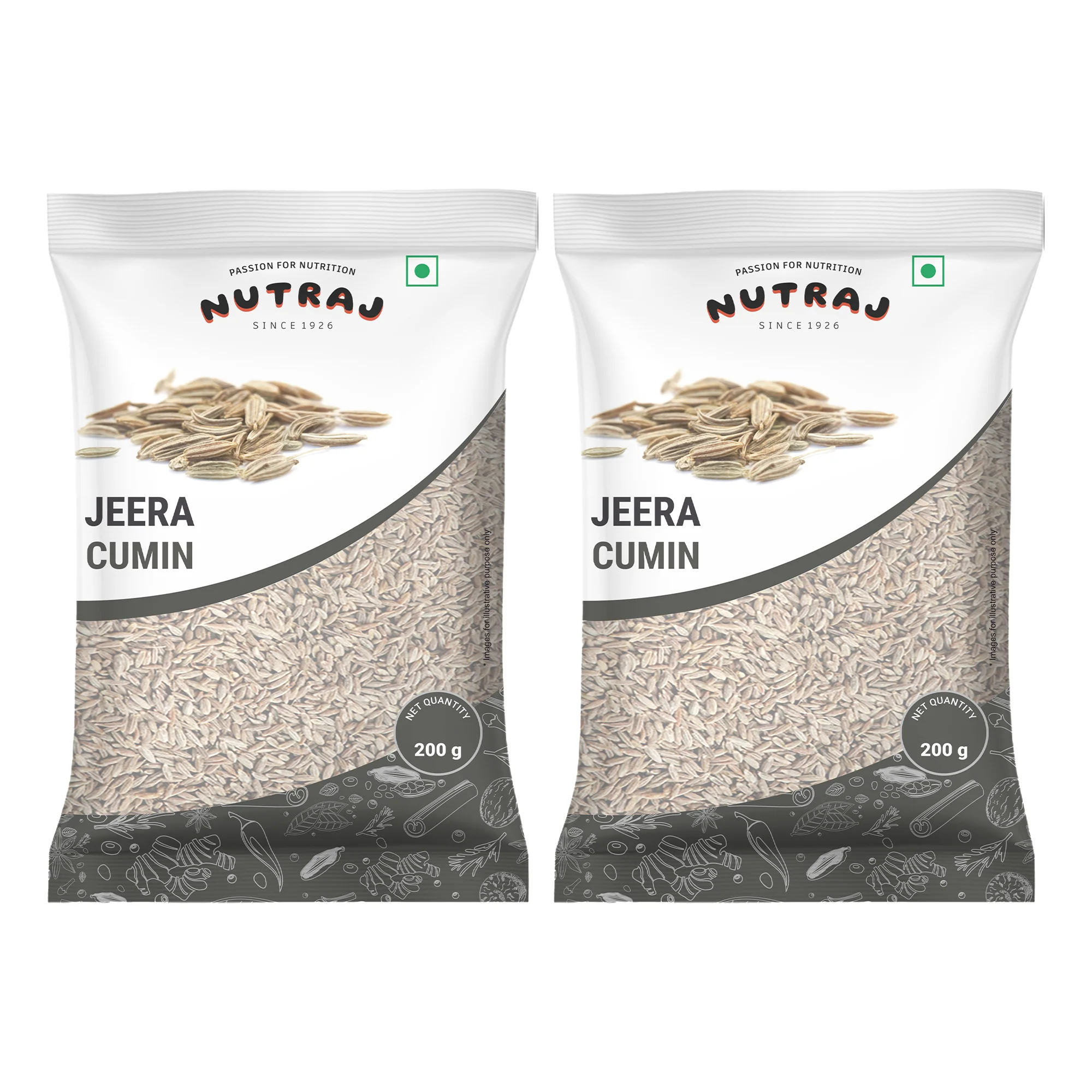 Nutraj Cumin Seeds (Jeera) 200gm - Image 8