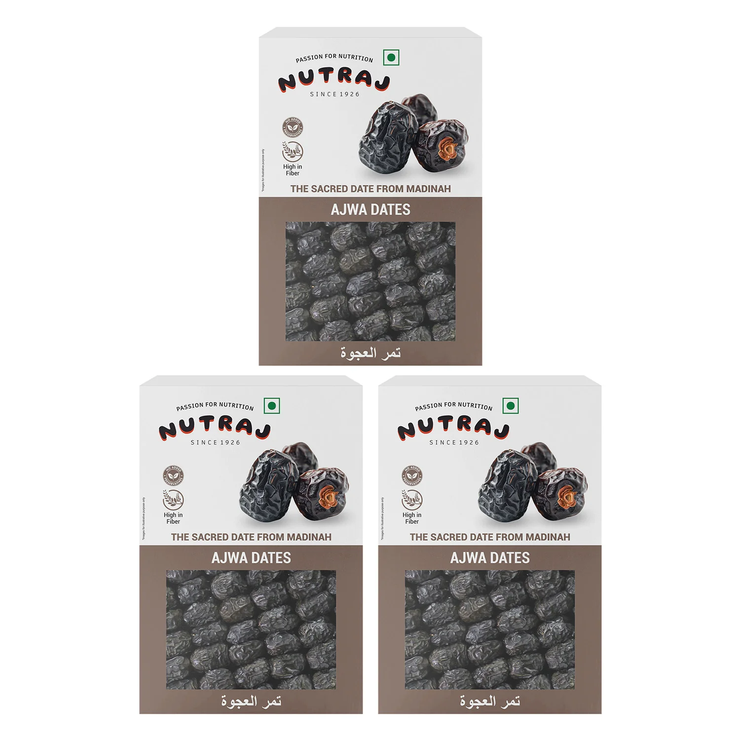 Nutraj Ajwa Dates Khajur 200gm - Image 9