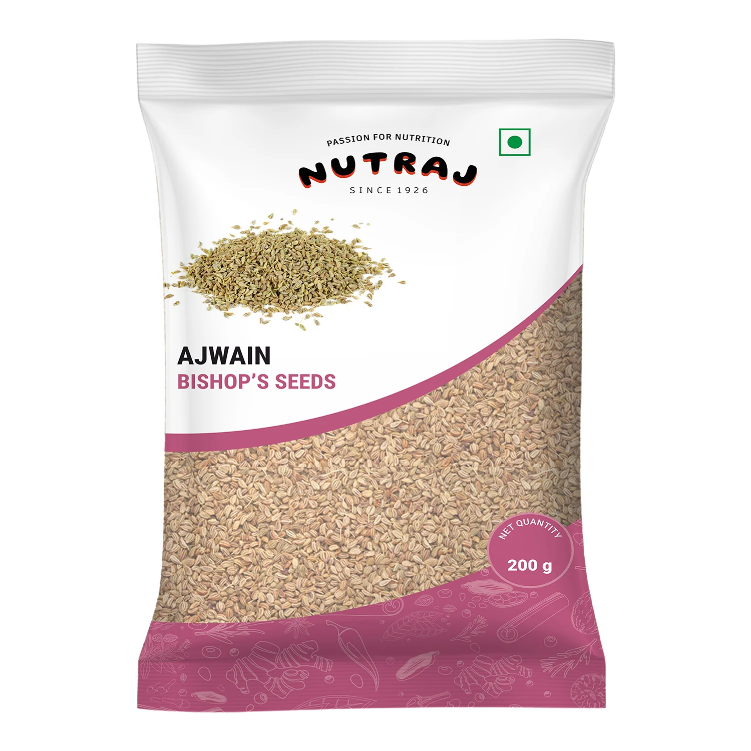 Nutraj Ajwain (Bishop's Seeds) 200g - Image 2