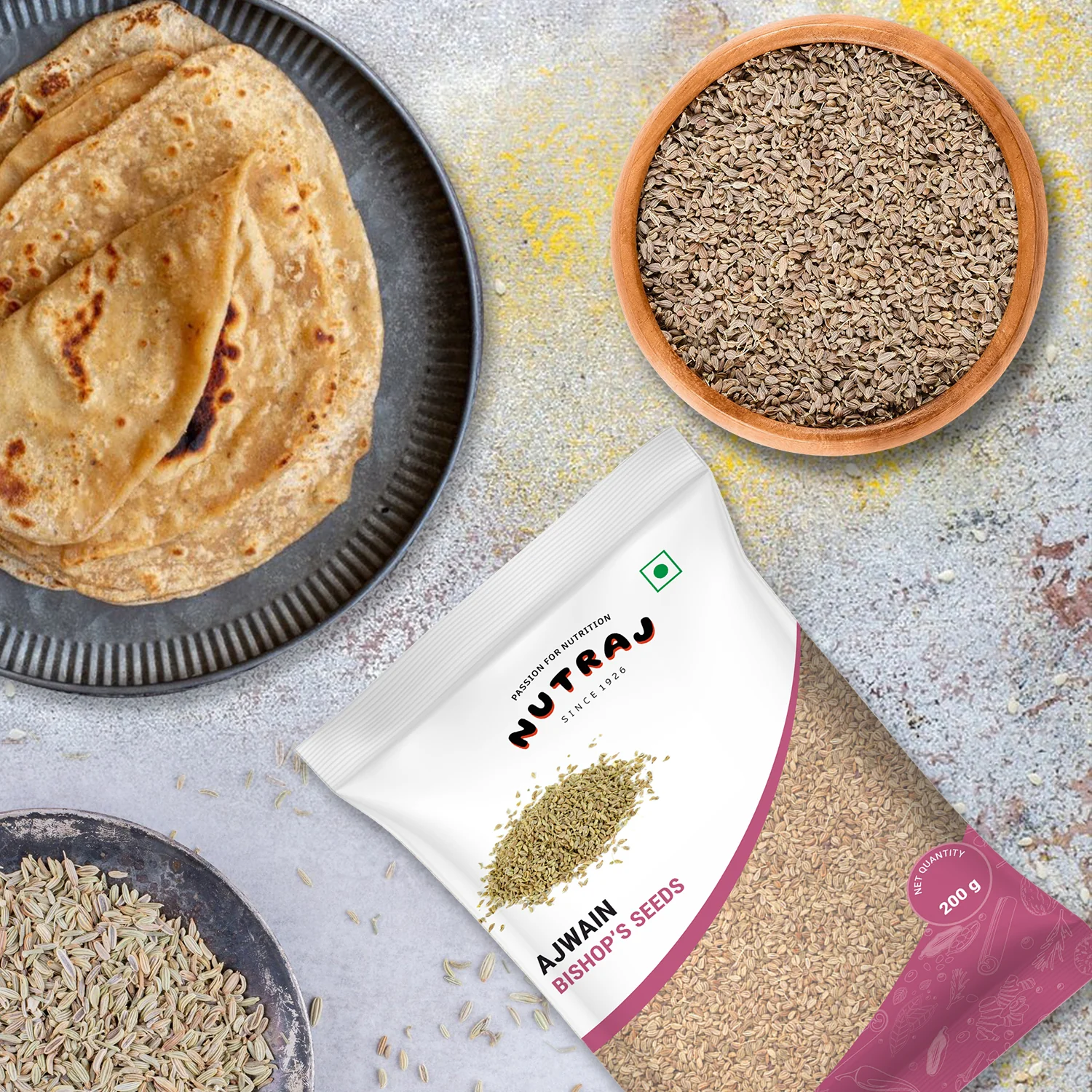 Nutraj Ajwain (Bishop's Seeds) 200g - Image 7