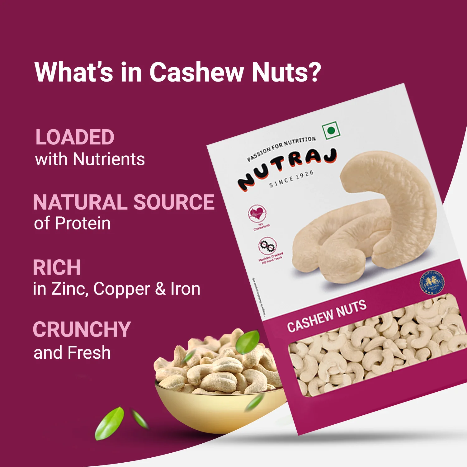 Nutraj Dry Fruits Combo 400g – California Almonds and Cashews 200g Each - Image 3
