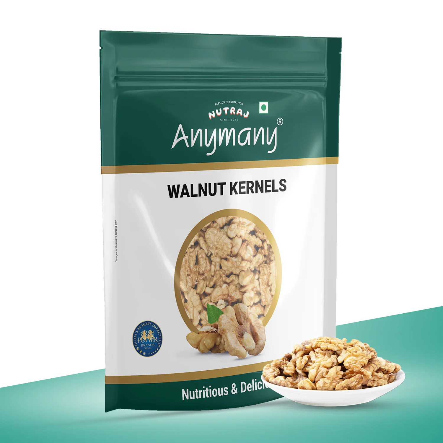 Nutraj Anymany Walnut Kernels 400gm - Image 3