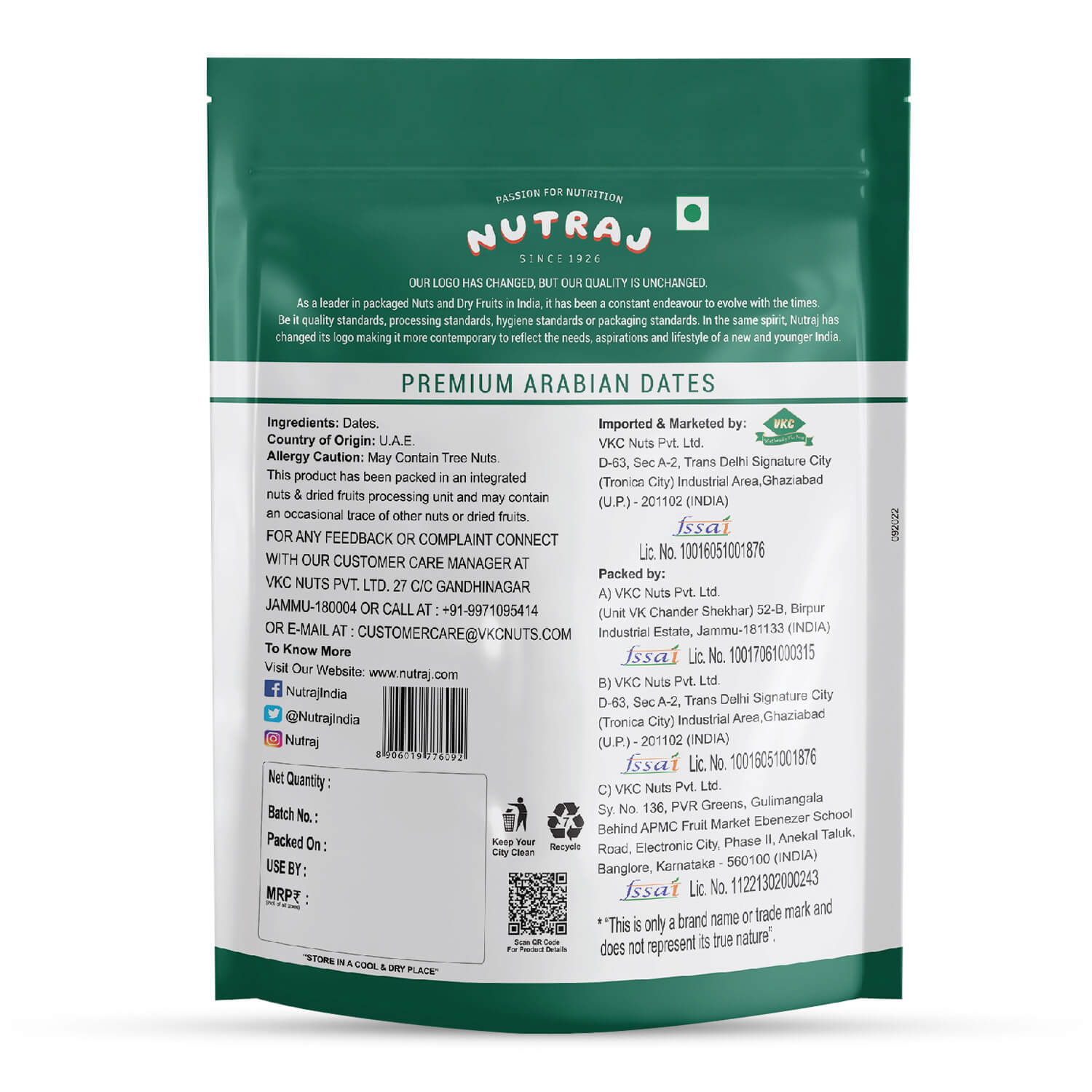 Nutraj Arabian Dates 500gm - Image 6