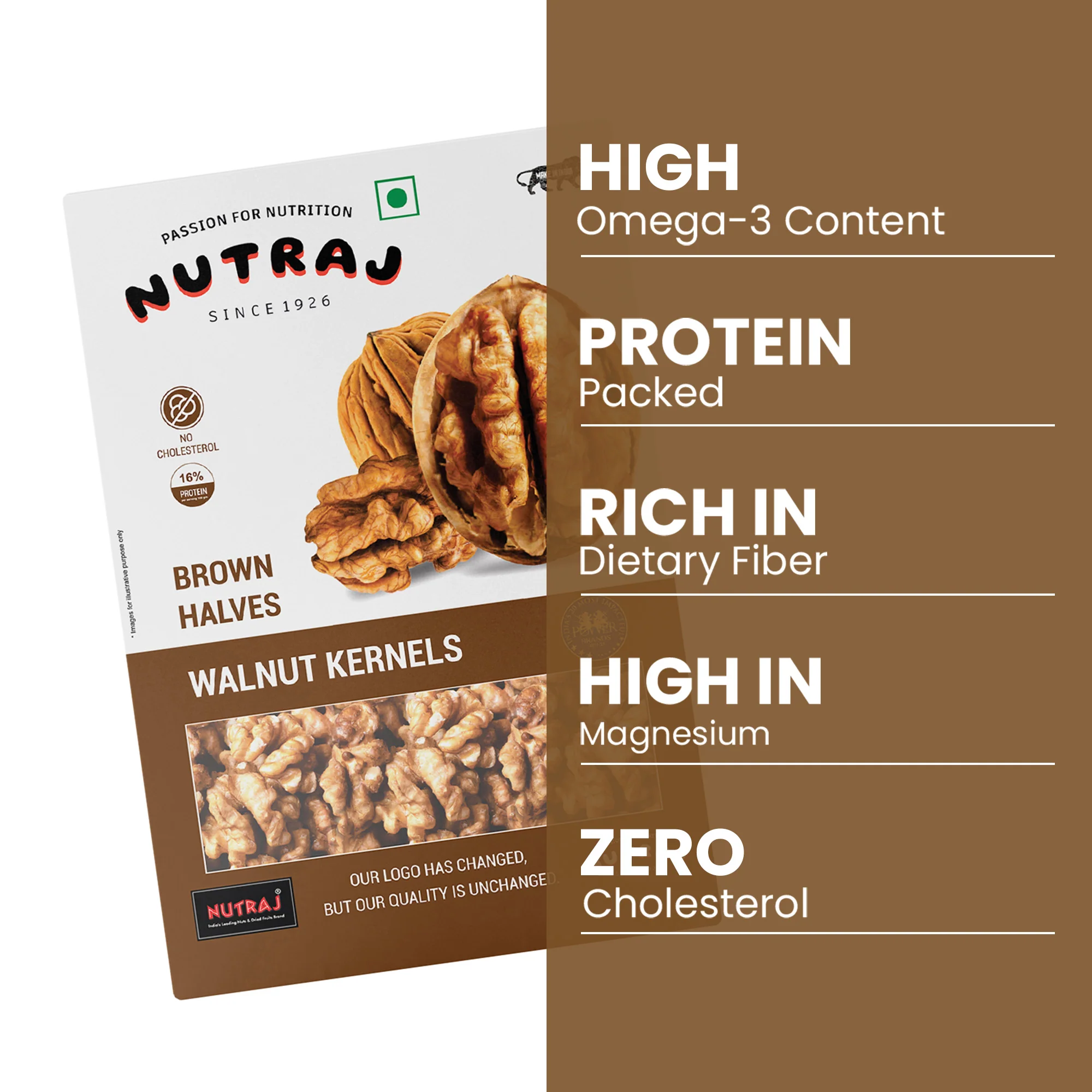 Nutraj Brown Halves Walnut (Akhrot Giri) 250gm - Image 5