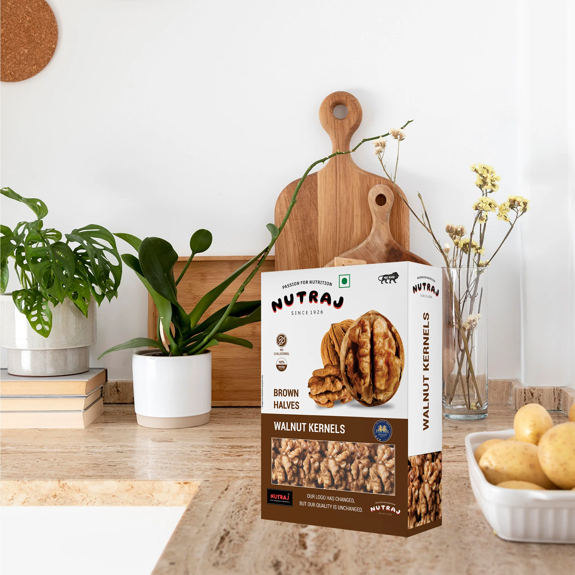 Nutraj Brown Halves Walnut (Akhrot Giri) 250gm - Image 7