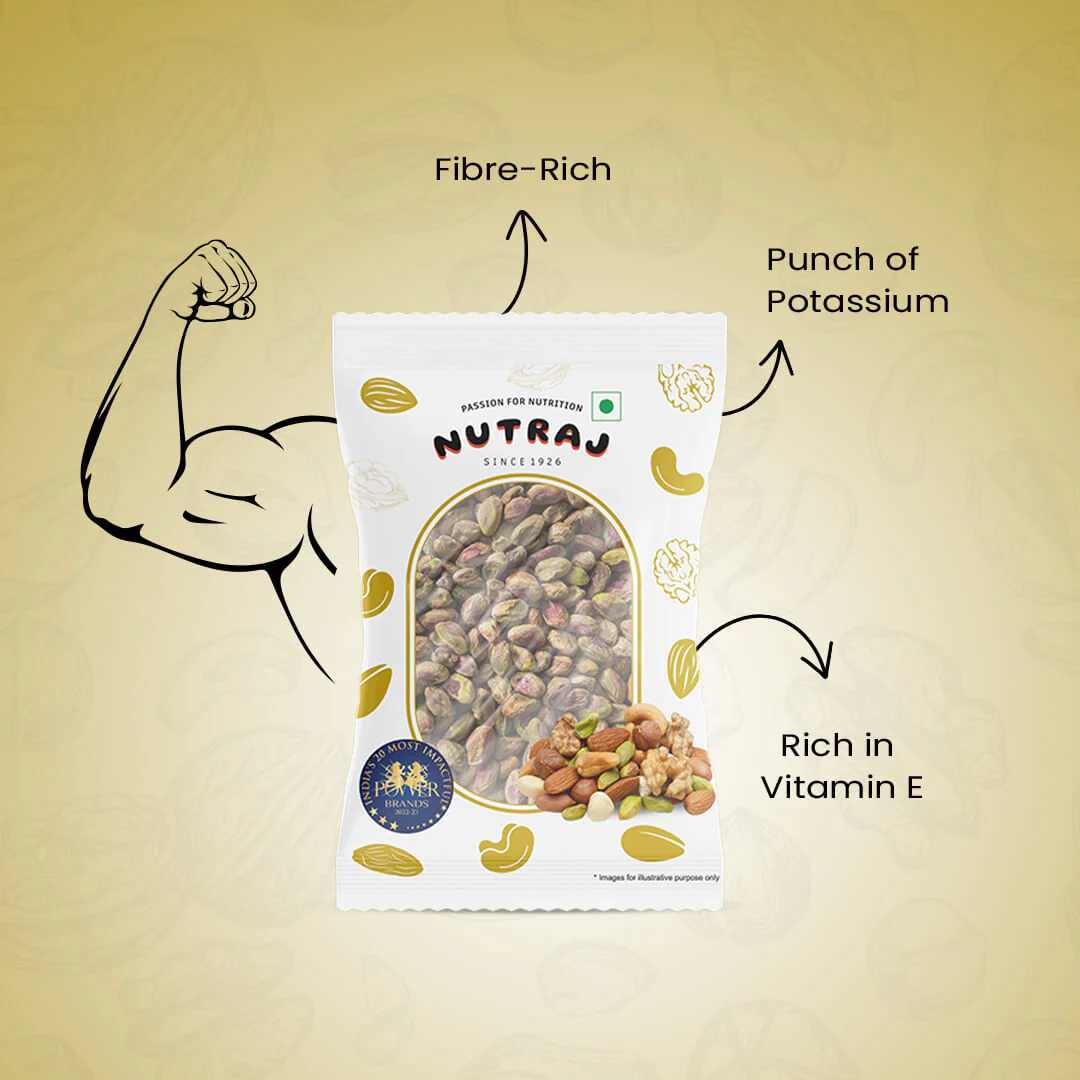 Nutraj California Pistachios Kernels (Pista) 100gm - Image 4