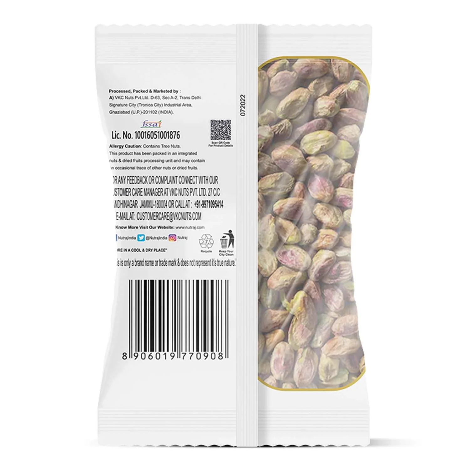 Nutraj California Pistachios Kernels (Pista) 100gm - Image 6