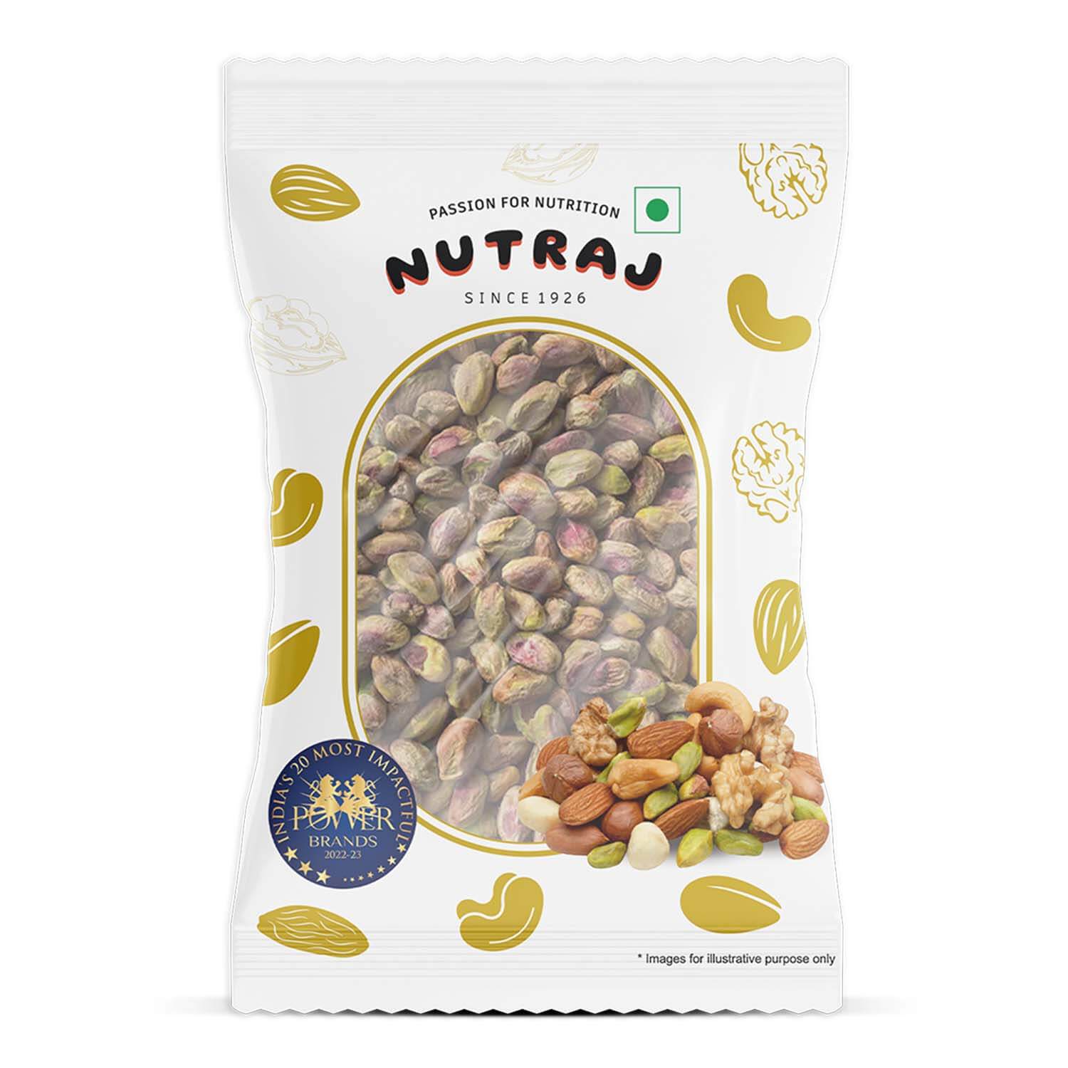 Nutraj California Pistachios Kernels (Pista) 100gm - Image 7