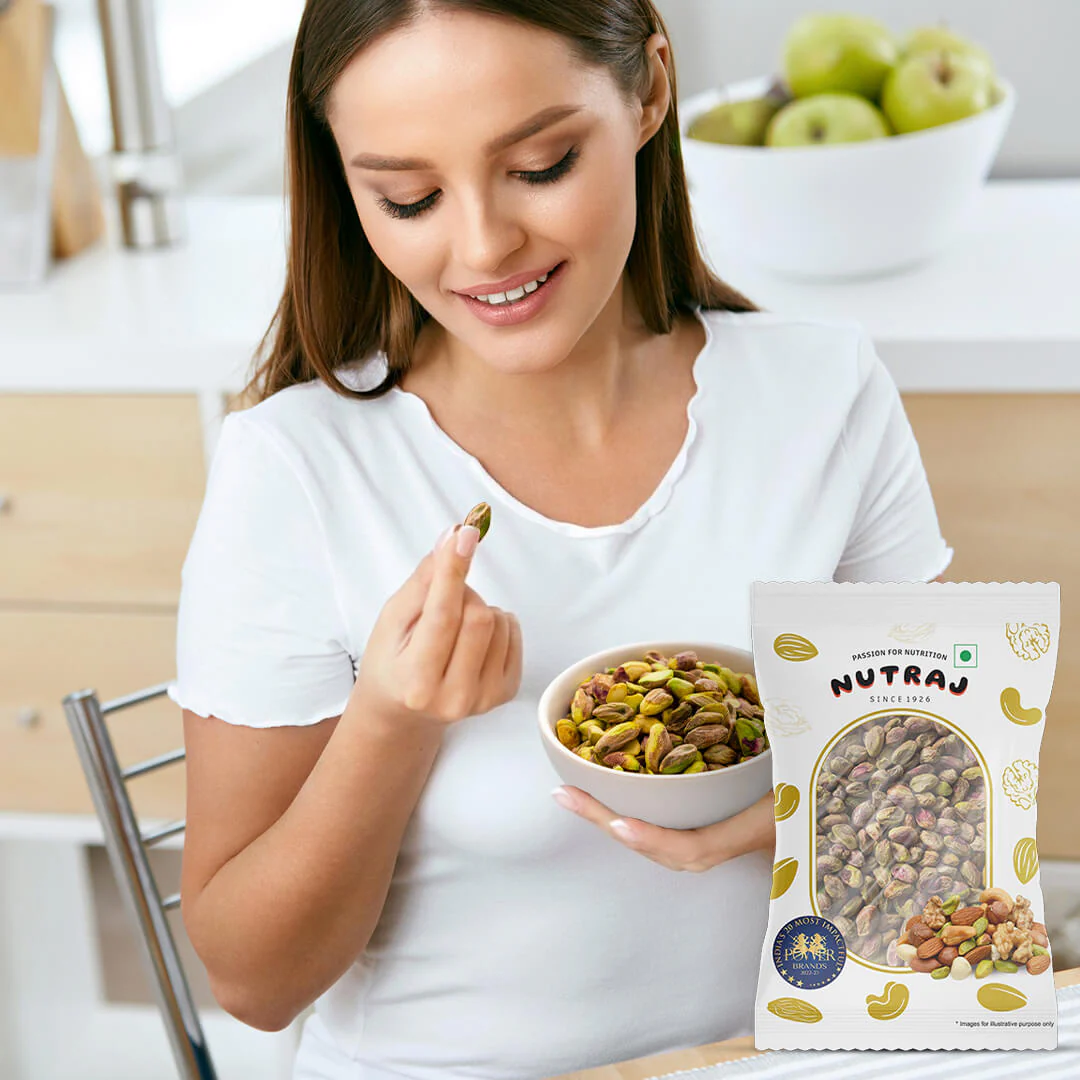 Nutraj California Pistachios Kernels (Pista) 100gm - Image 7