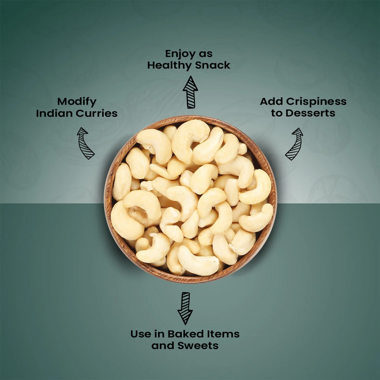 Nutraj Cashew (Kaju) 500g - Image 5