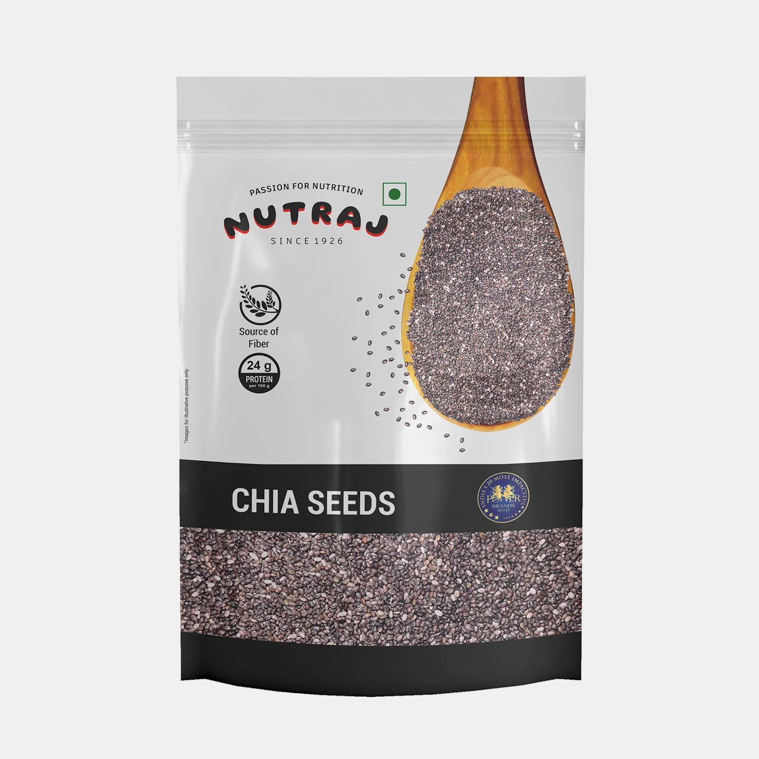 Nutraj Chia Seeds 200 gm - Image 2