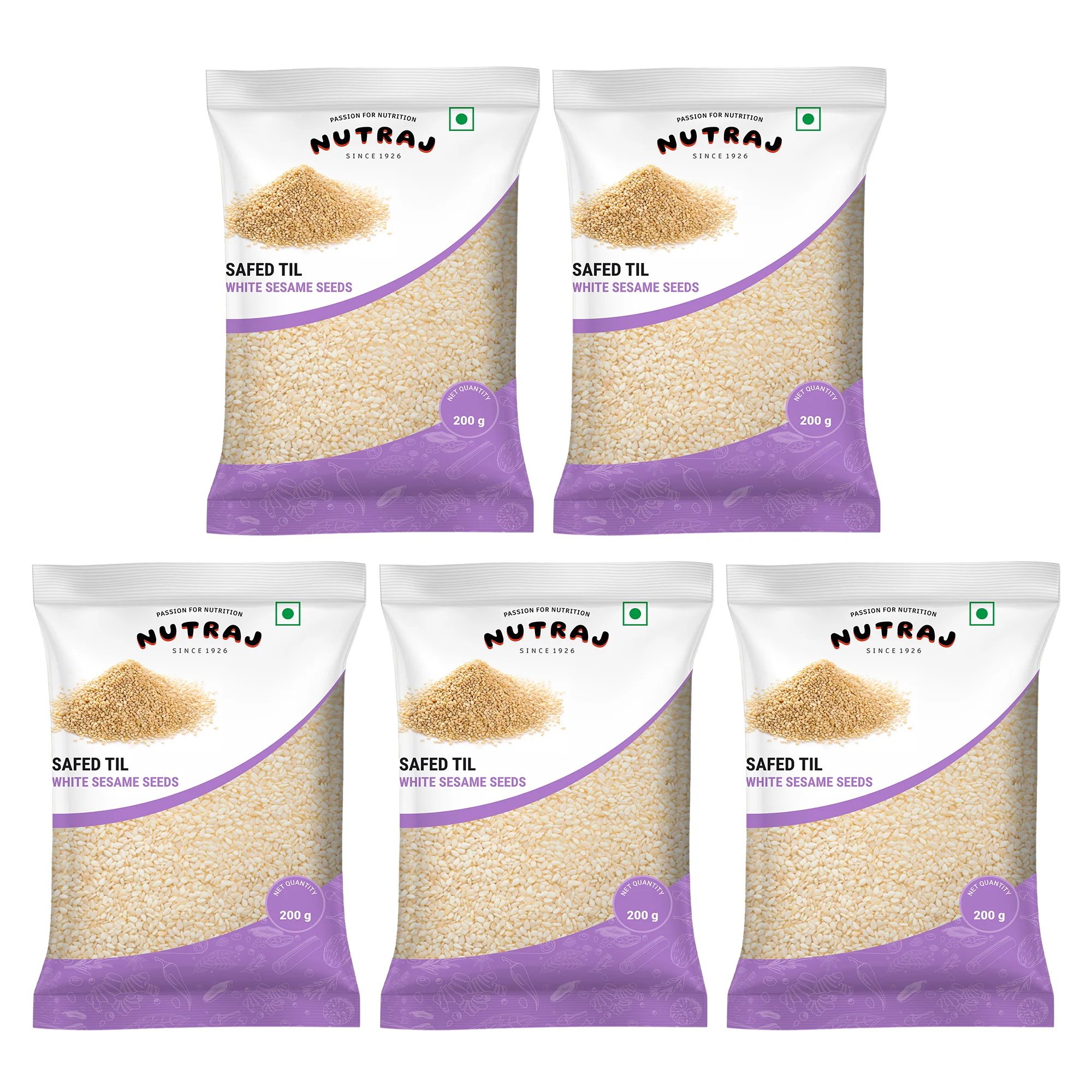 Nutraj Classic White Sesame Seeds (Safed Til) 200g - Image 10
