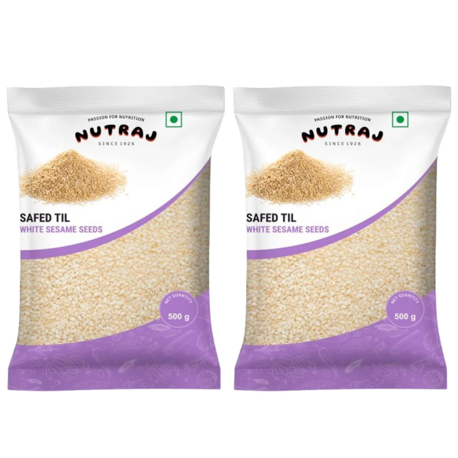 Nutraj Classic White Sesame Seeds (Safed Til) 500g - Image 8