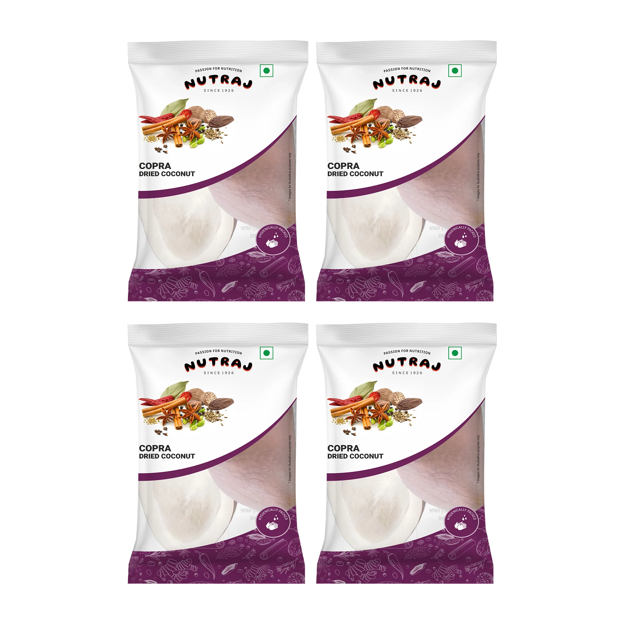 Nutraj Copra Dried Coconut Whole 200g - Image 8