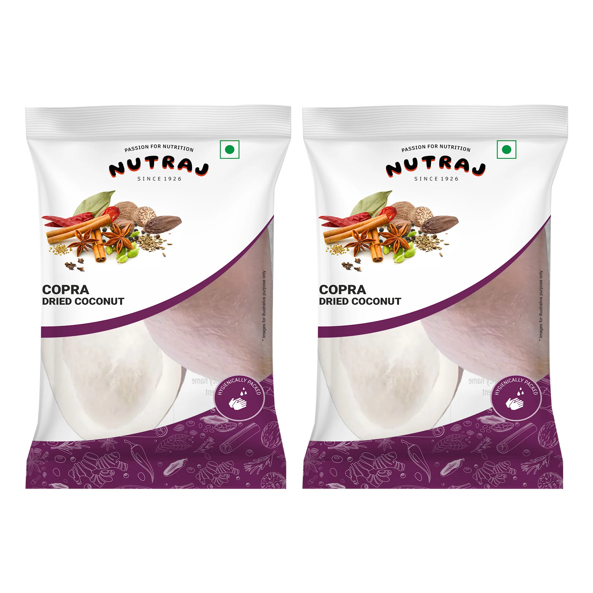 Nutraj Copra Dried Coconut Whole 200g - Image 9