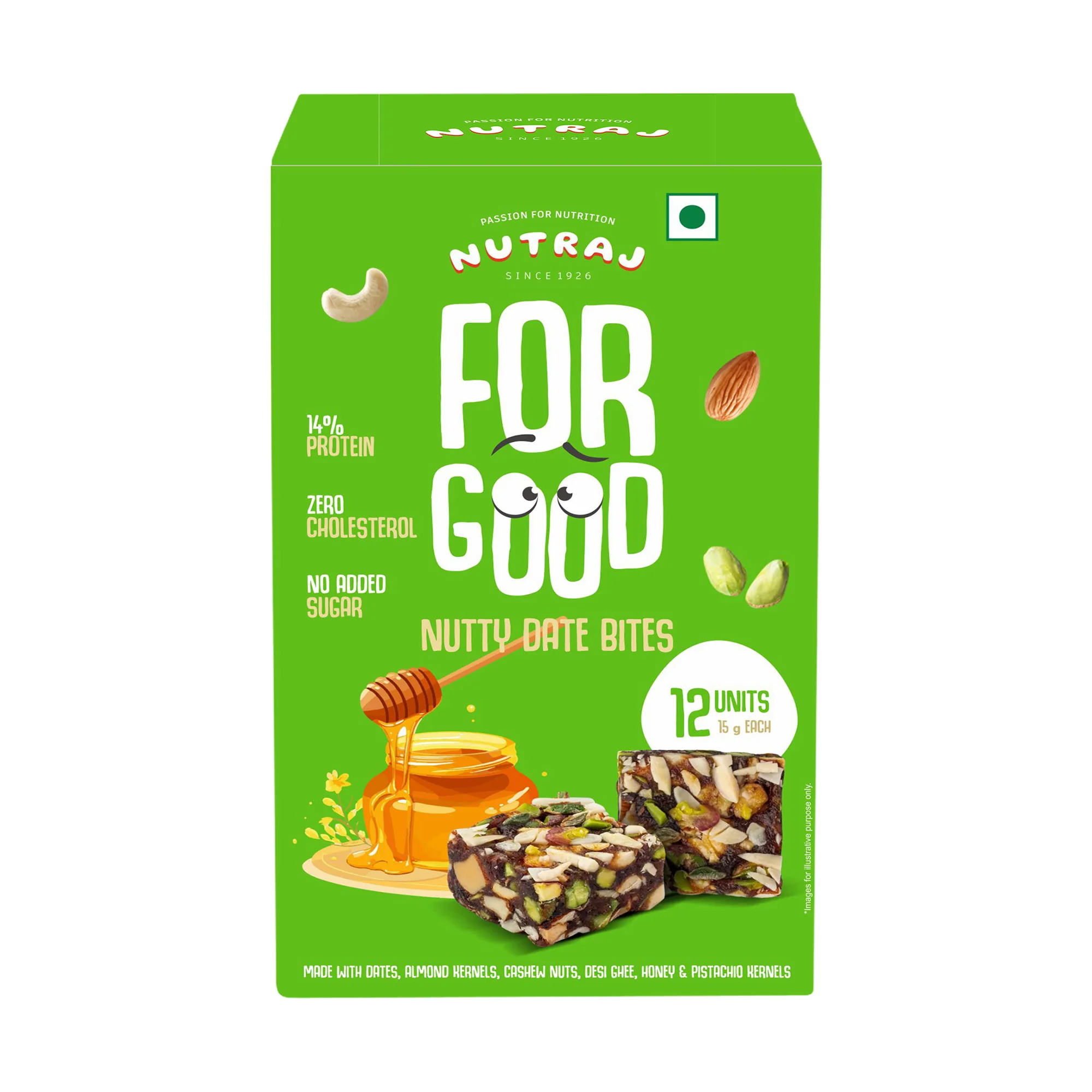 Nutraj Diwali Gift Hamper 180gm With 2 Candles - Image 3