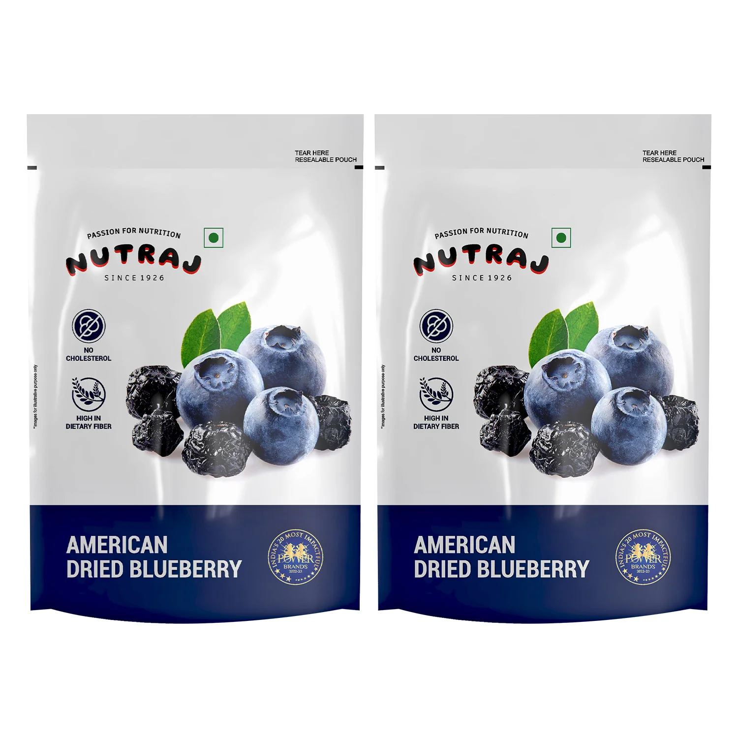 Nutraj Dried Blueberries 150gm – Naturally Sweet & Delicious Snack - Image 8