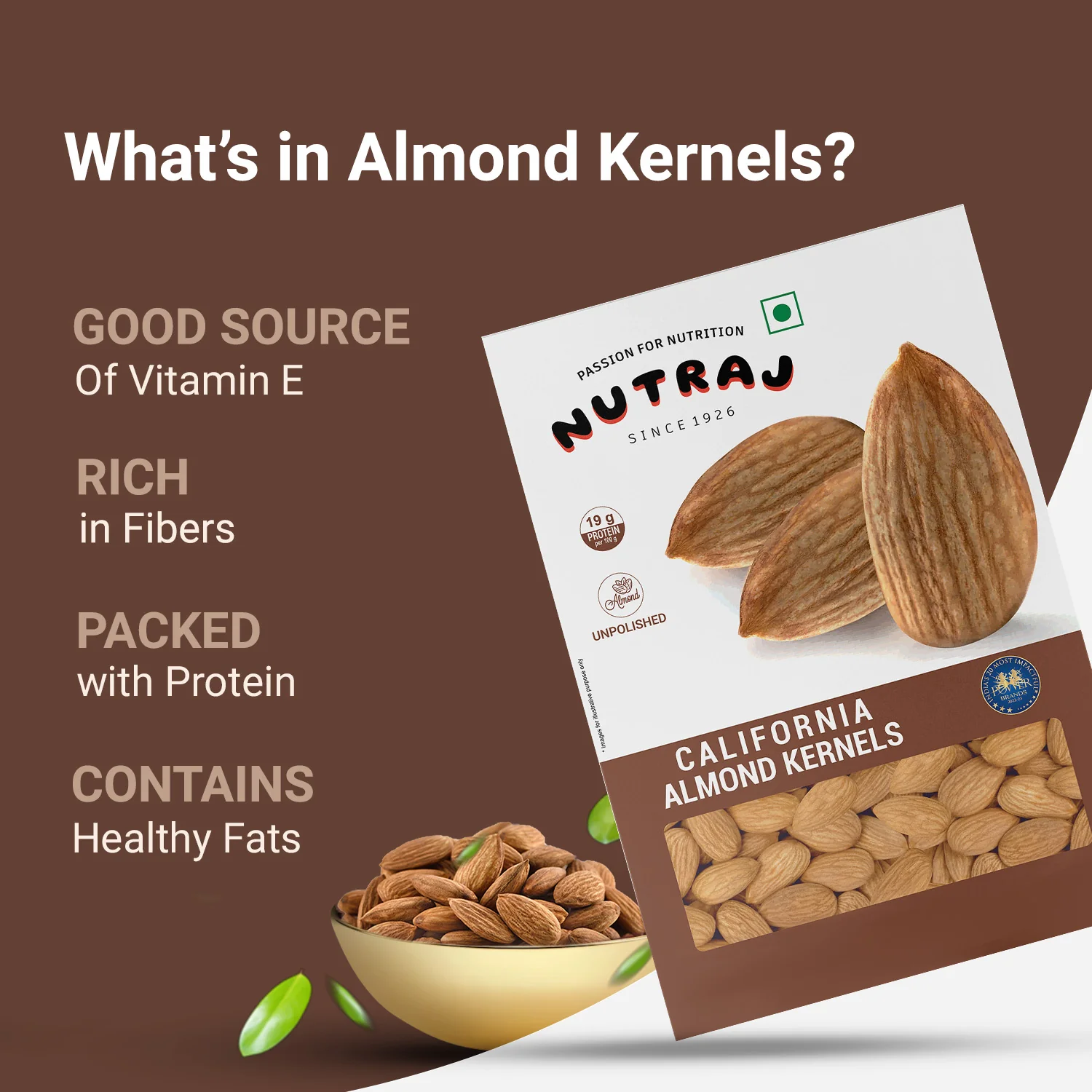 Nutraj Dry Fruits Combo 400g - California Almonds, Pista 200g Each - Image 4