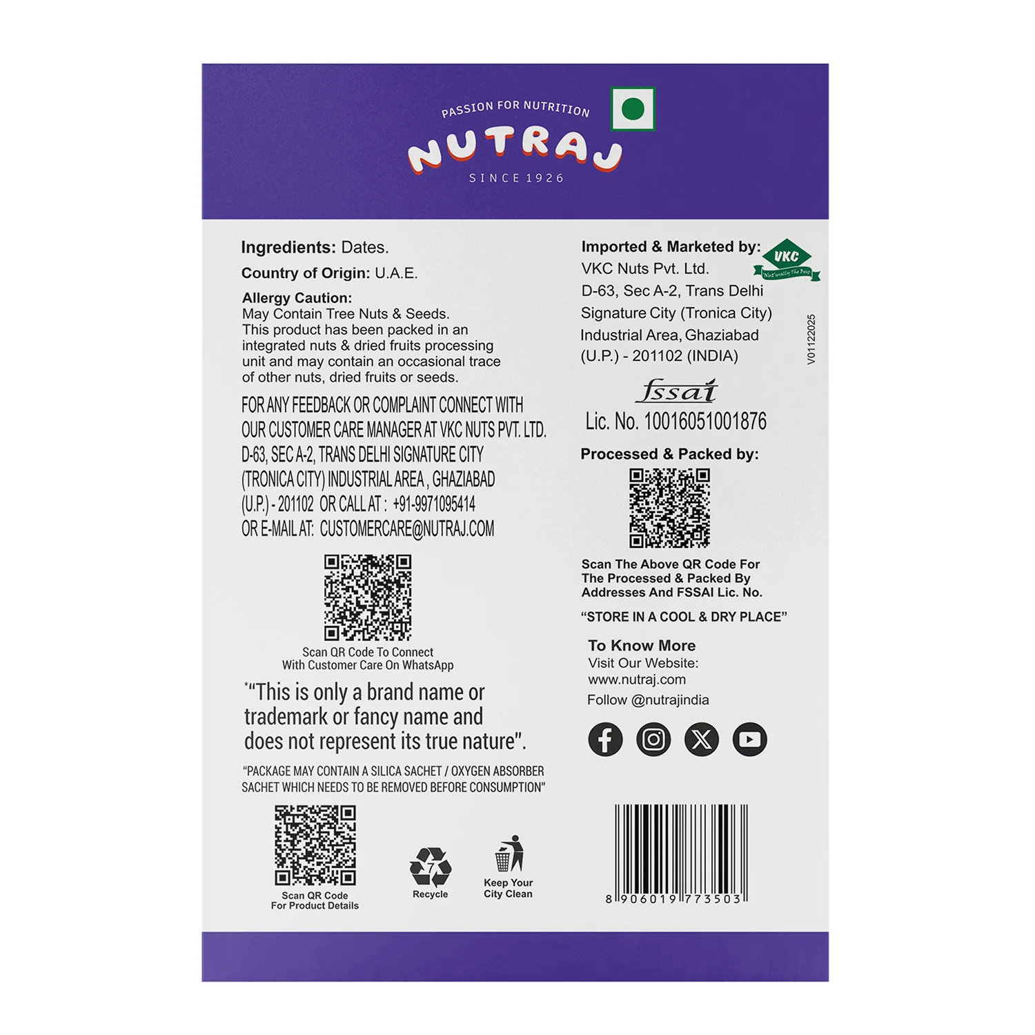 Nutraj Fard Dates Khajoor 200gm - Image 3