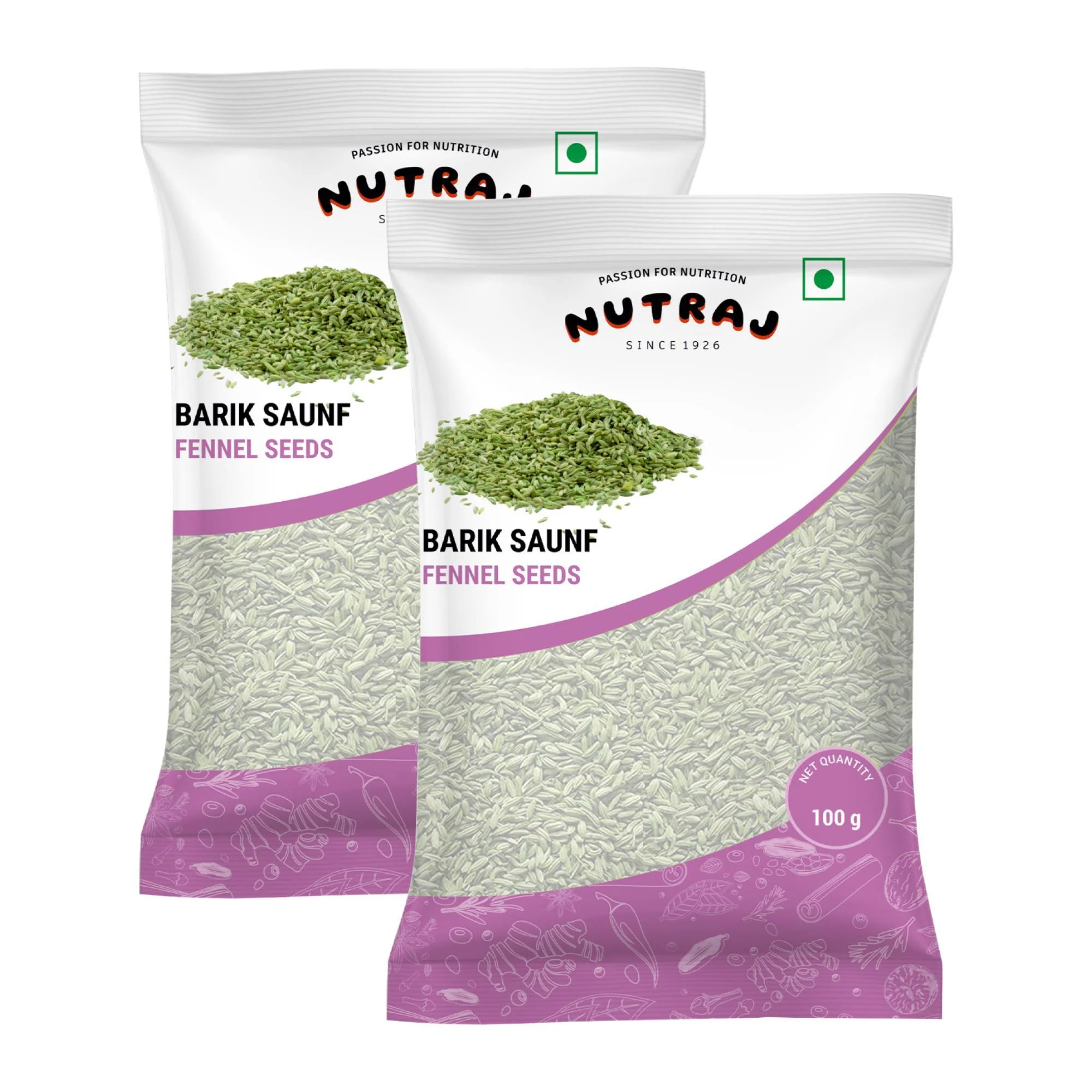 Nutraj Fennel Seeds (Barik Saunf) 100gm - Image 8