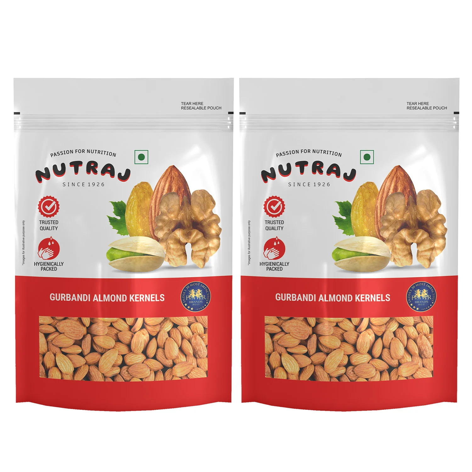 Nutraj Gurbandi Almond Kernels 250g - Image 8