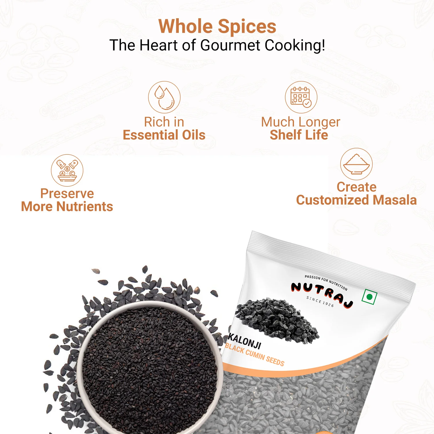 Nutraj Kalonji Seeds 100g - Image 5