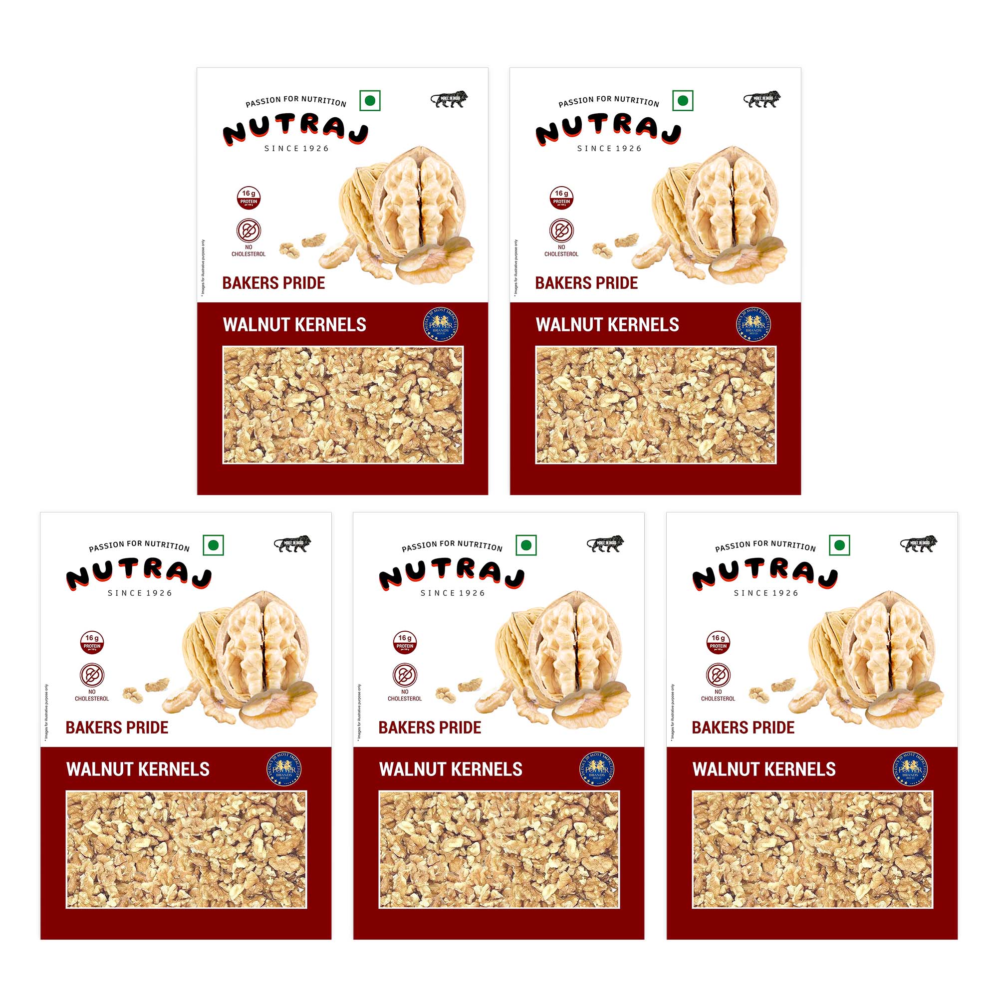 Nutraj Bakers Pride Walnut Kernels 250g | Broken Walnut (6-8 pieces ) - Image 11
