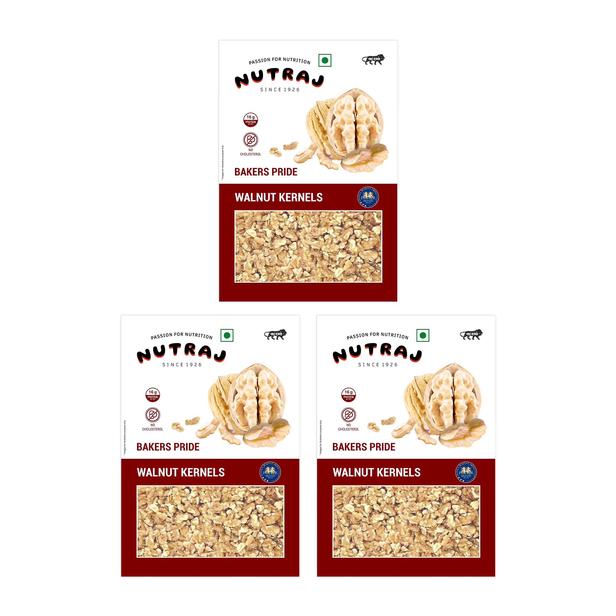 Nutraj Bakers Pride Walnut Kernels 250g | Broken Walnut (6-8 pieces ) - Image 9