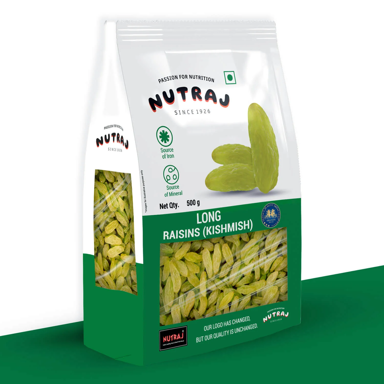 Nutraj Long Raisin 500gm (kishmish/kismis) - Image 3