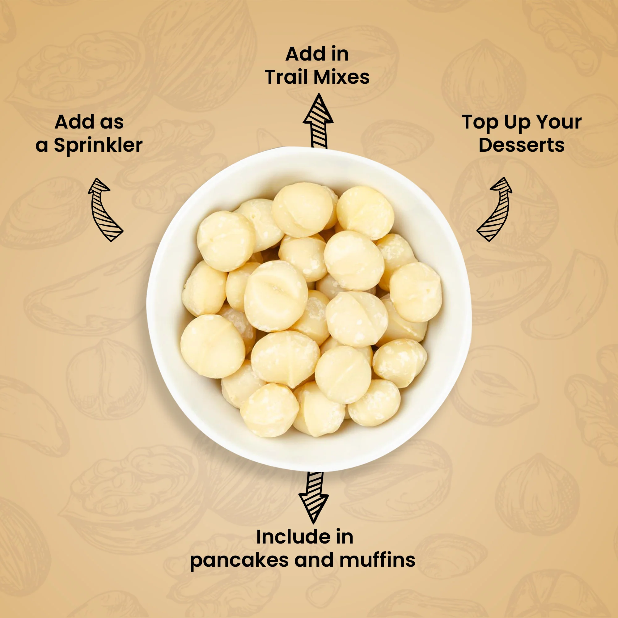 Nutraj Macadamia Nuts 100gm - Image 6