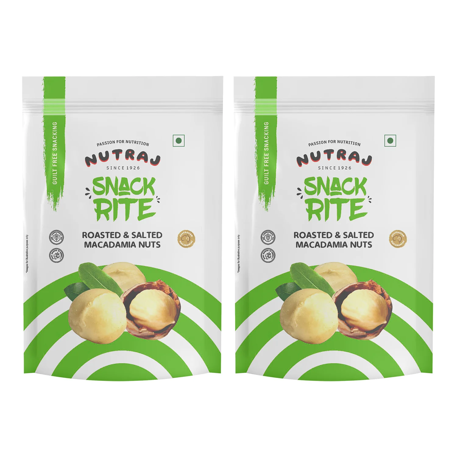 Nutraj Macadamia Roasted & Salted 100g Pouch - Image 7