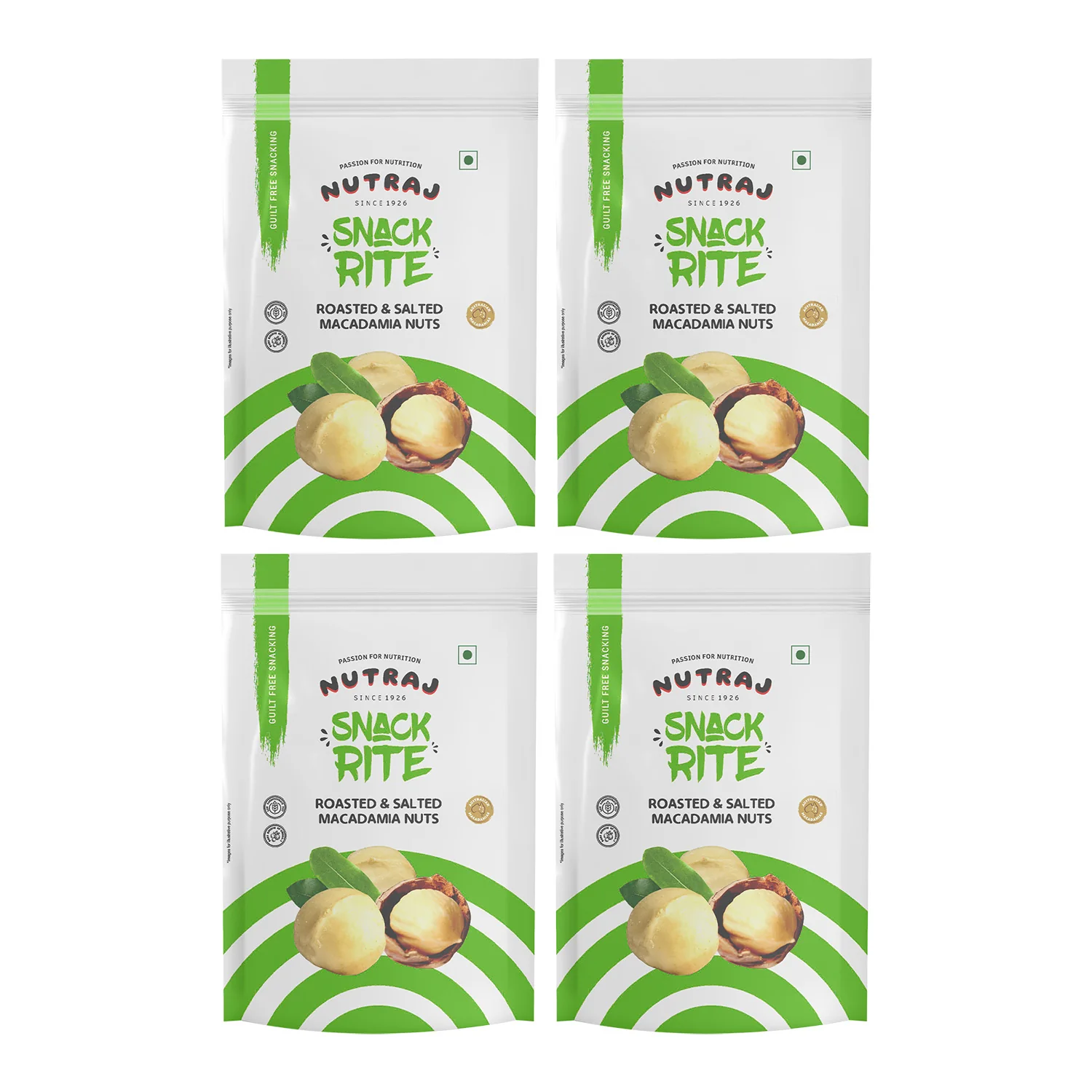 Nutraj Macadamia Roasted & Salted 100g Pouch - Image 9