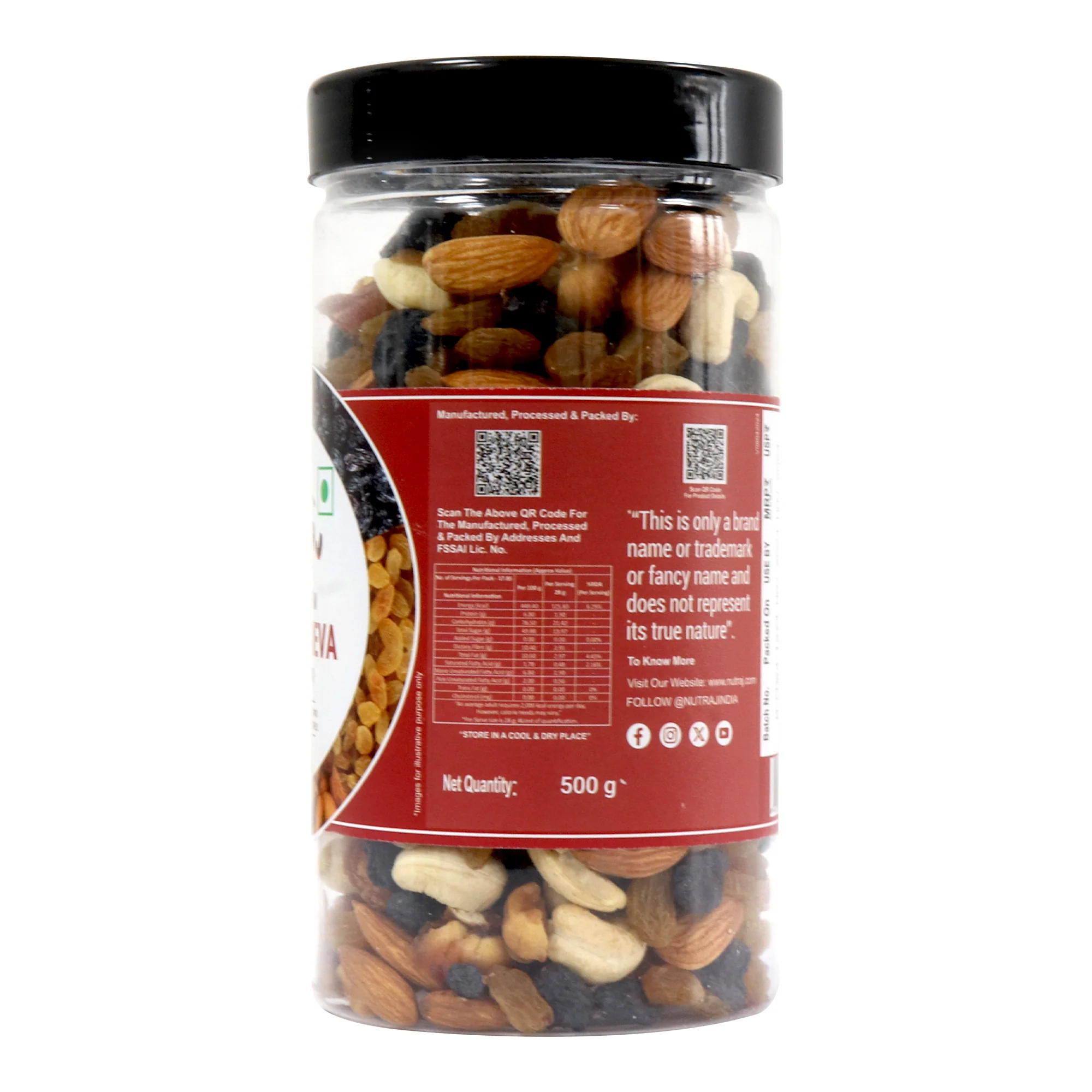 Nutraj Panchmeva & Gold Walnut Kernel Combo 750gm - Image 5