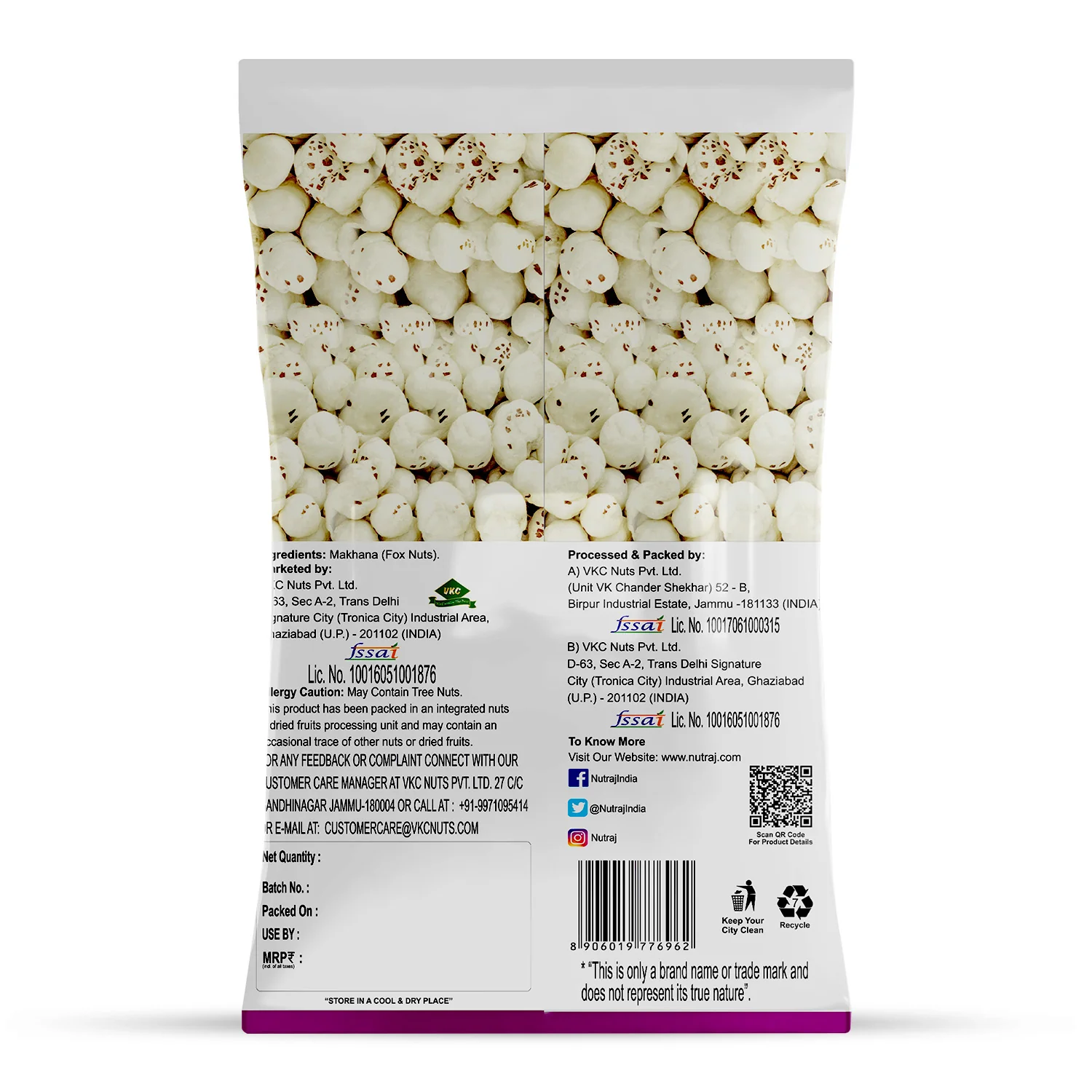 Nutraj Phool Classic Makhana 100gm - Image 3