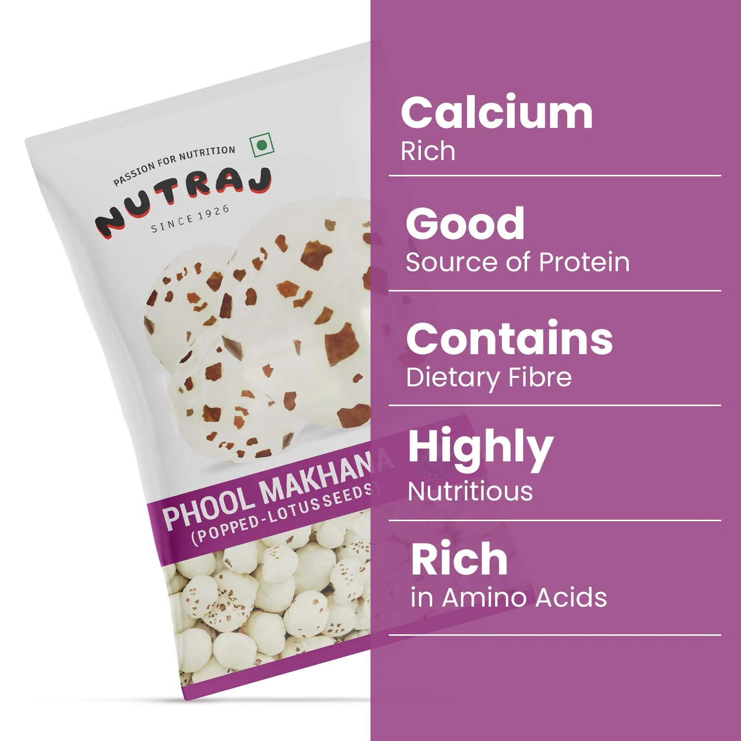 Nutraj Phool Classic Makhana 100gm - Image 4