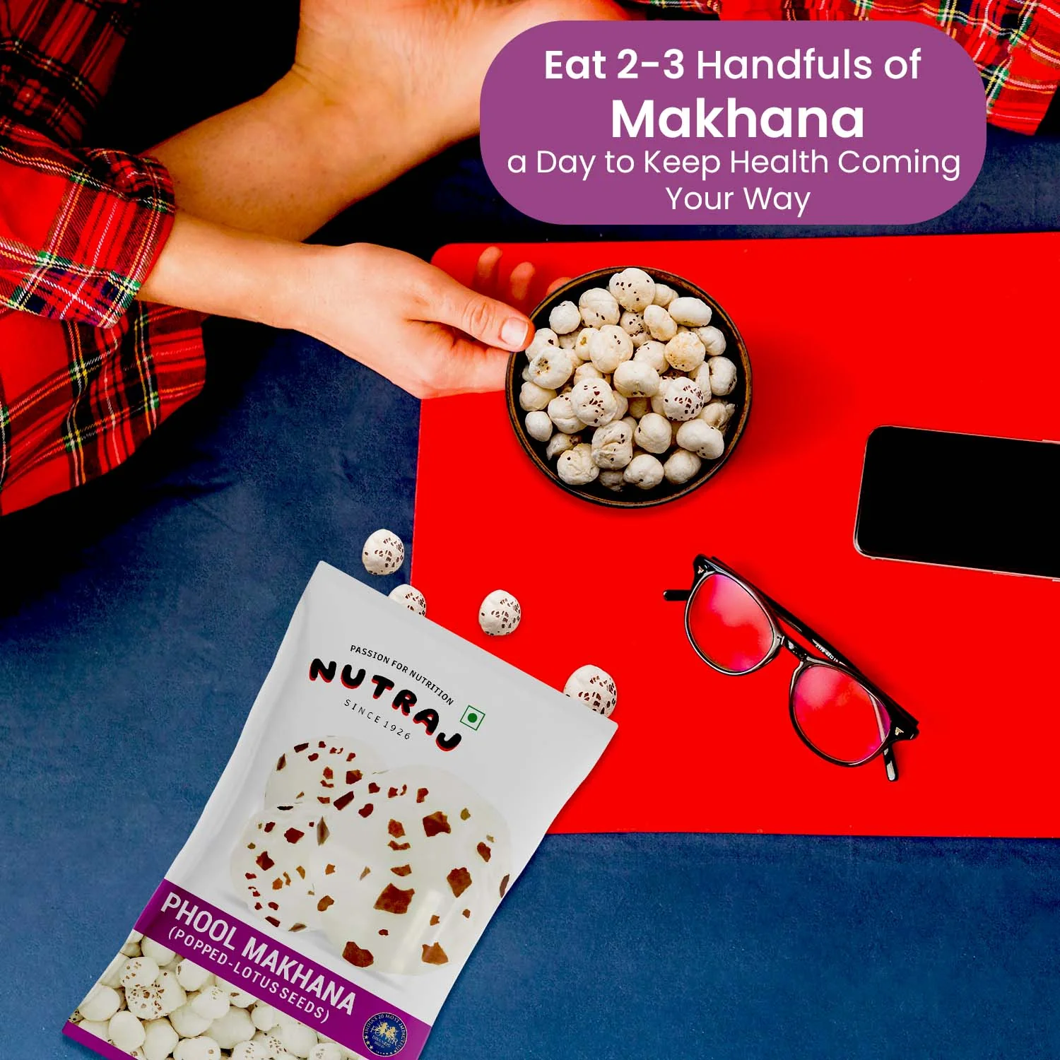 Nutraj Phool Classic Makhana 100gm - Image 7
