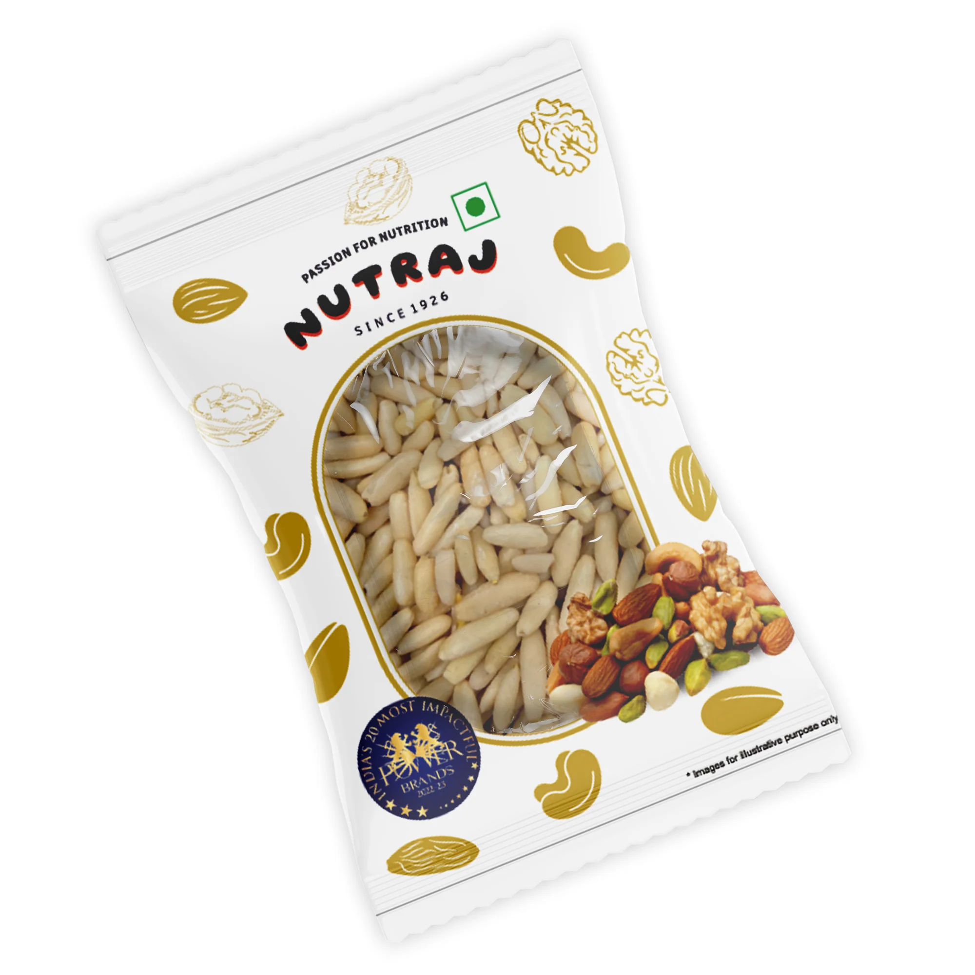 Nutraj Pine Nuts Kernels 100g - Image 3