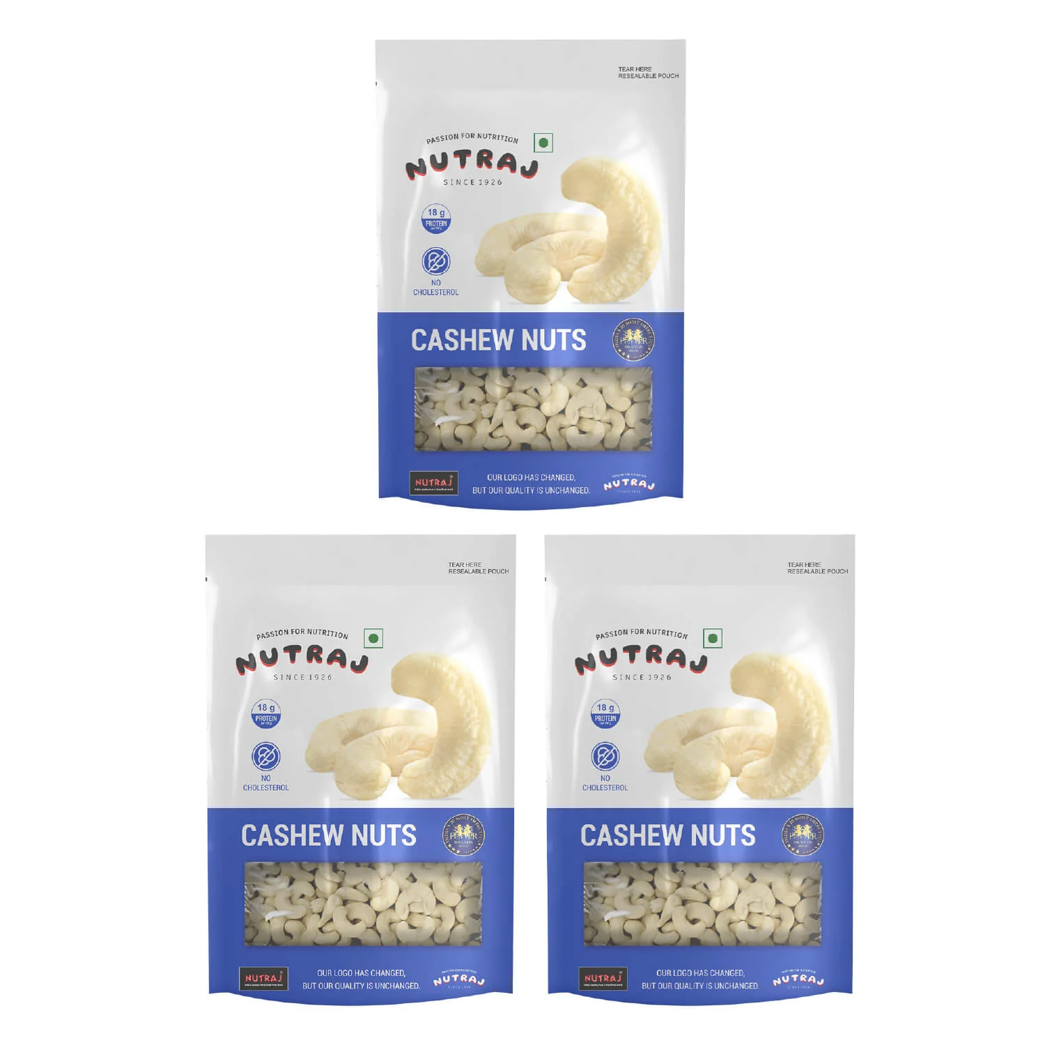 Nutraj Premium Cashew Nuts 200gm (W320) - Image 10
