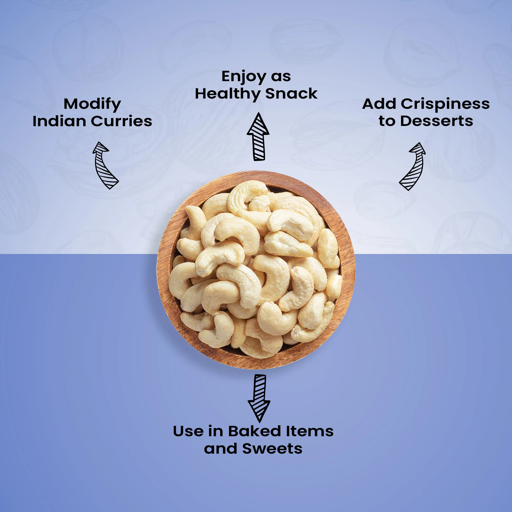 Nutraj Premium Cashew Nuts 200gm (W320) - Image 6