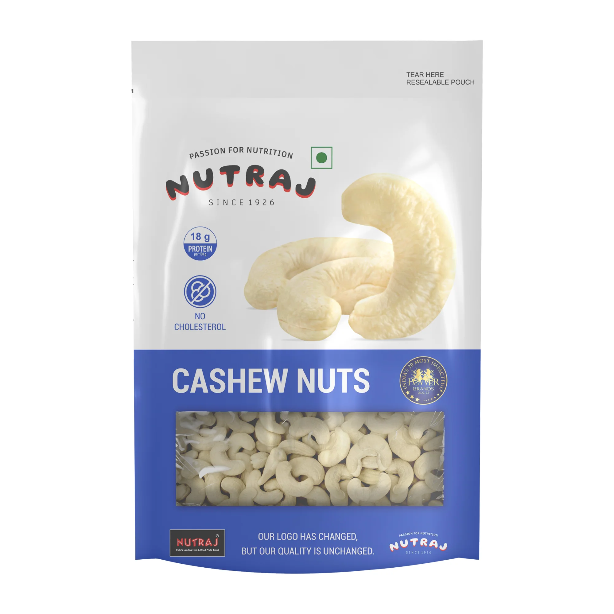 Nutraj Premium Cashew Nuts 200gm (W320) - Image 8