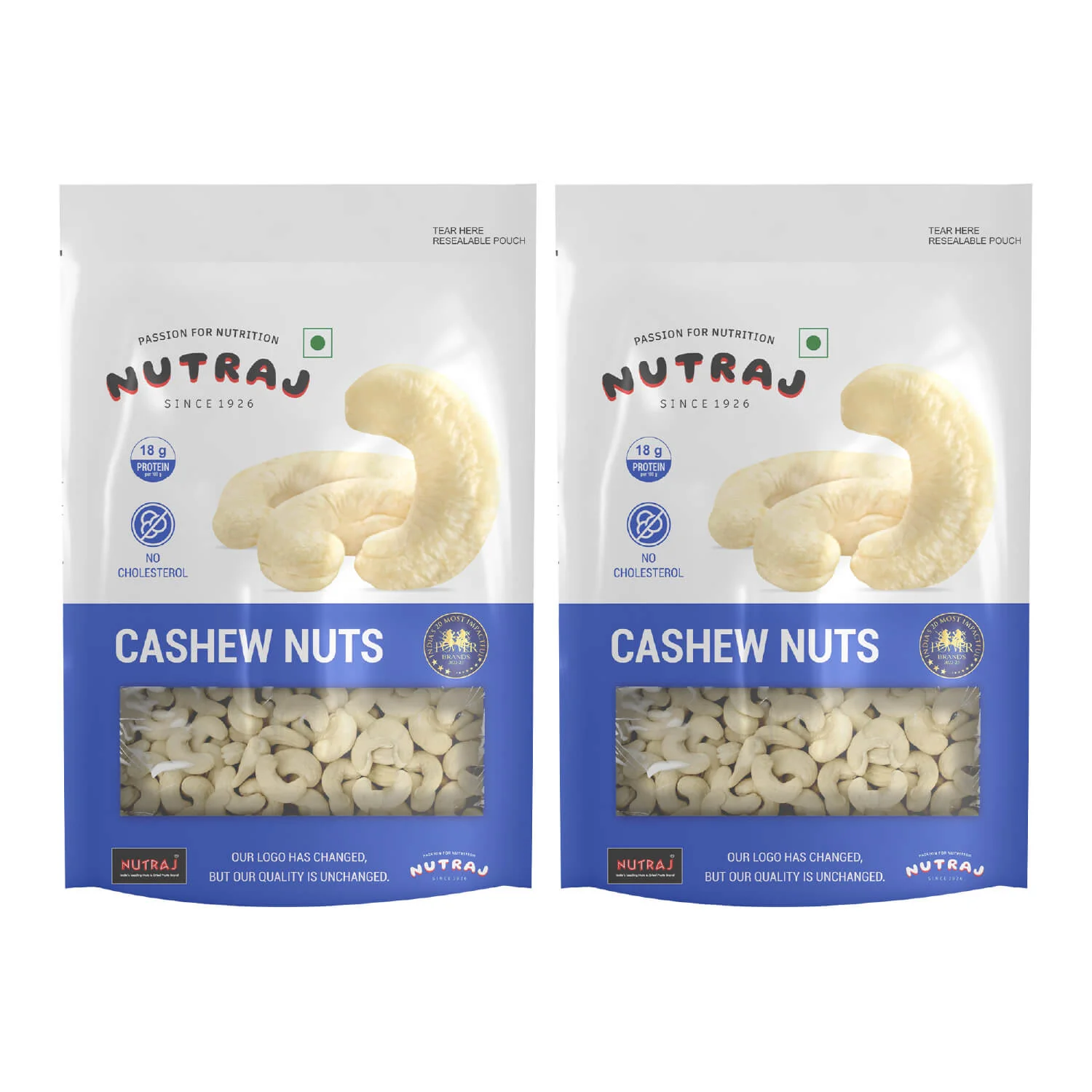 Nutraj Premium Cashew Nuts 200gm (W320) - Image 9